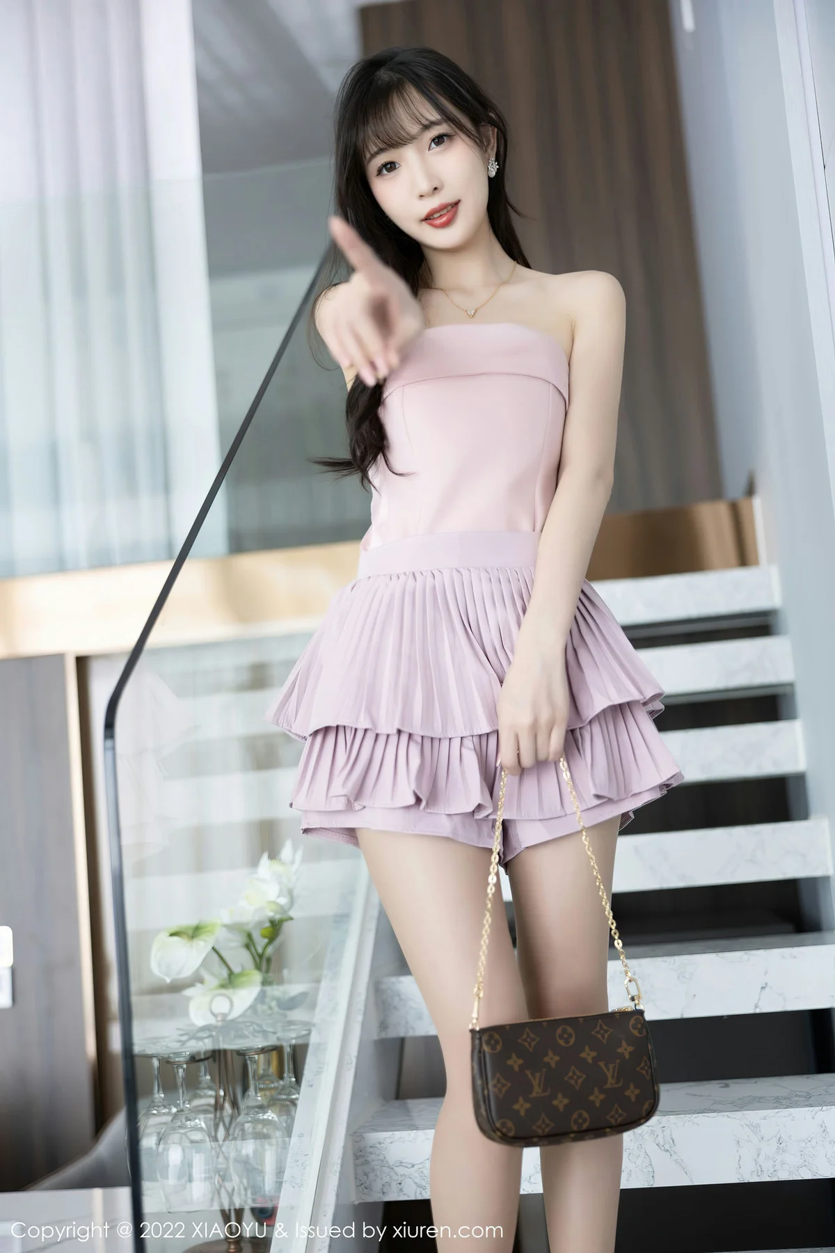 XIAOYU  语画界 Vol.923  林星阑 米色蕾丝内衣性感写真 - 2