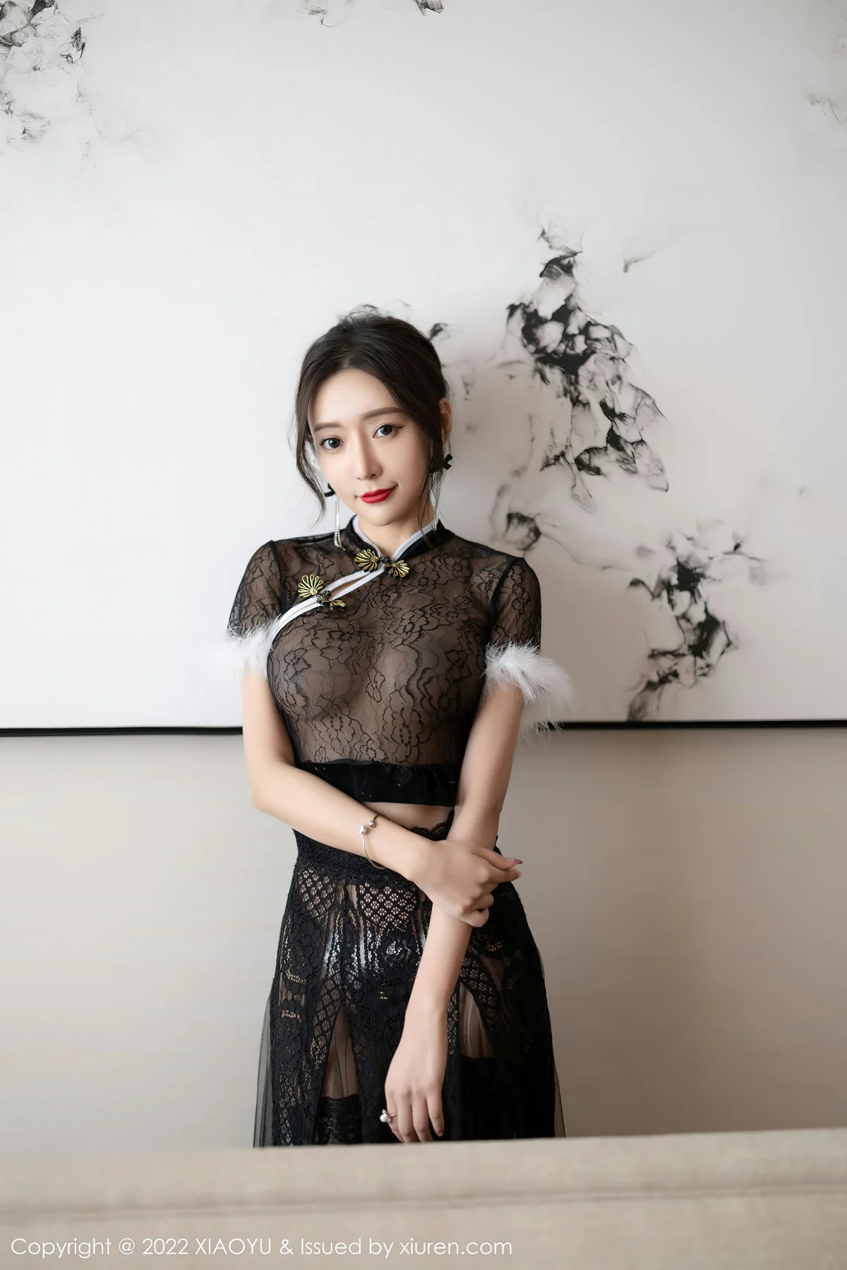 XIAOYU  语画界 Vol.926  王馨瑶yanni 薄纱旗袍短款 - 7