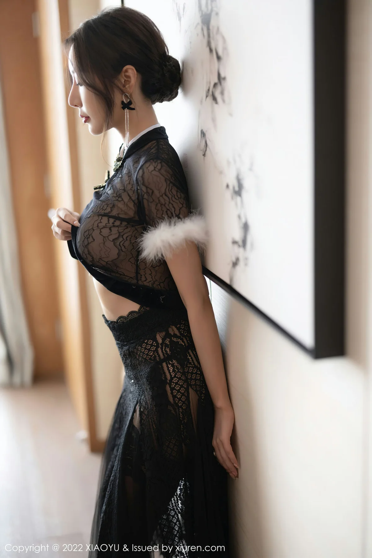 XIAOYU  语画界 Vol.926  王馨瑶yanni 薄纱旗袍短款 - 10