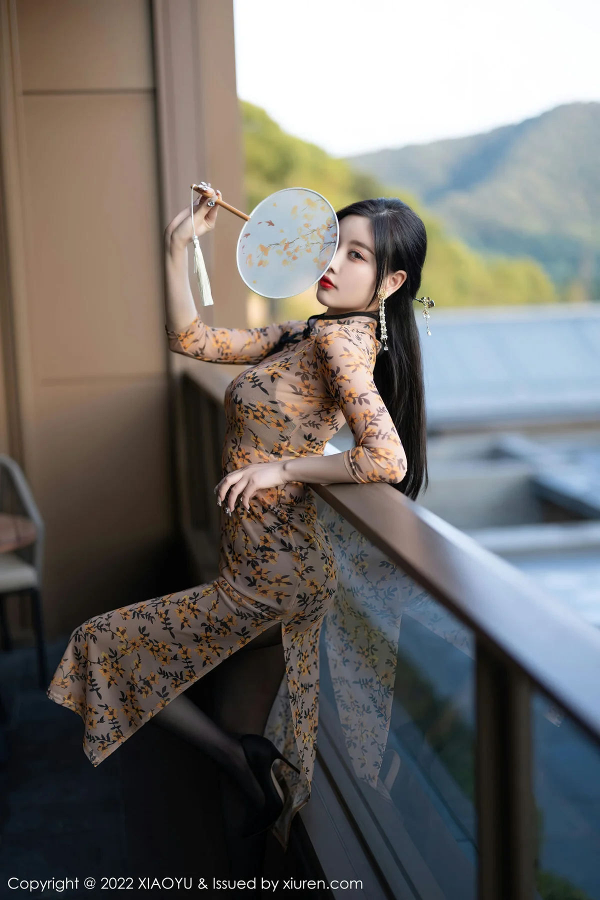 XIAOYU  语画界 Vol.927  杨晨晨Yome 轻透旗袍杭州旅拍 - 10