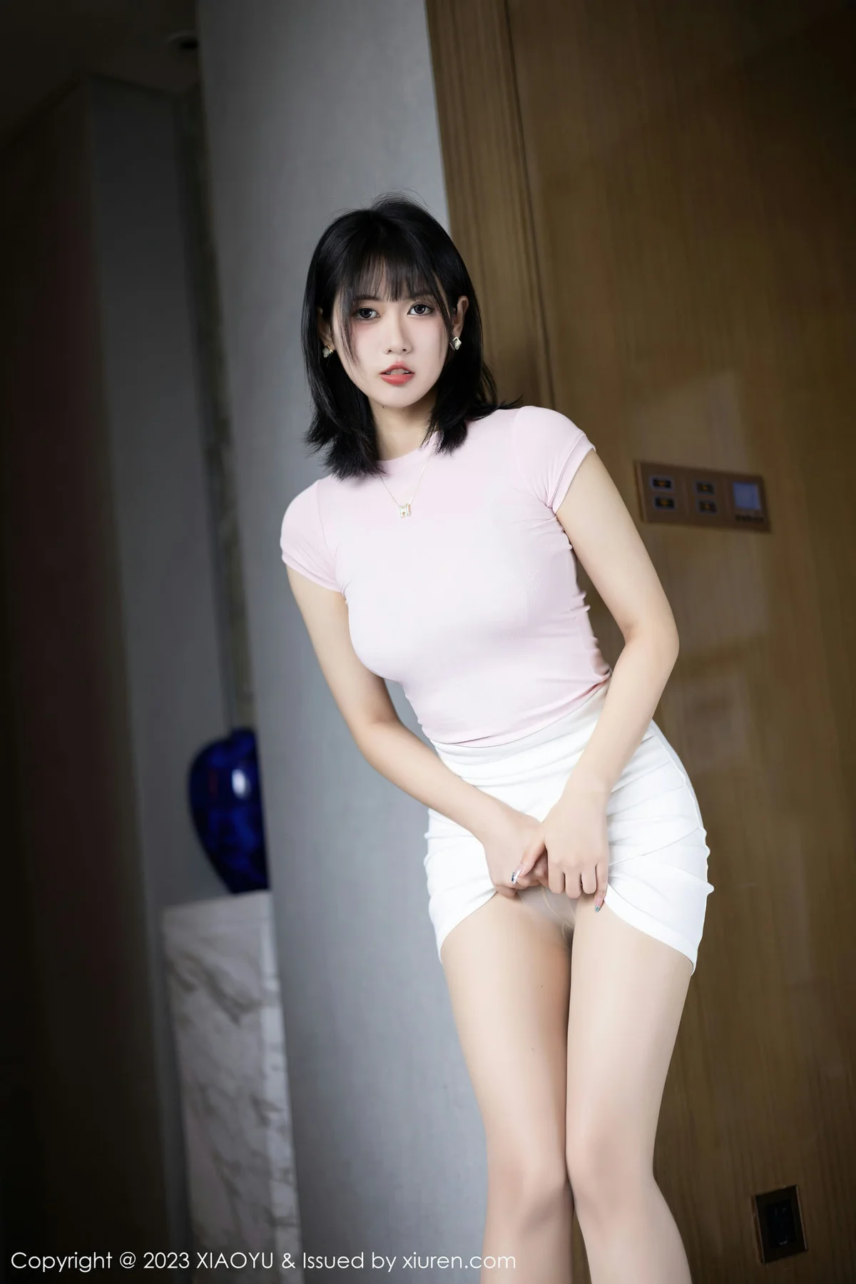 XIAOYU  语画界 Vol.954  林子遥 紫灰色内衣写真 - 8