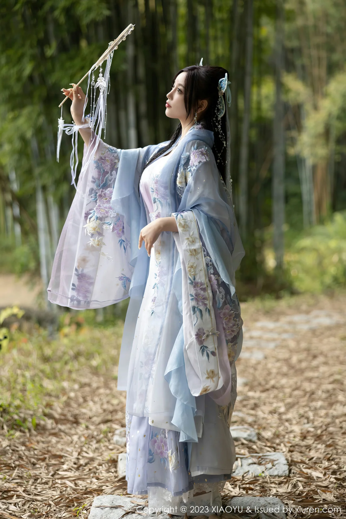 XIAOYU  语画界 Vol.970  杨晨晨Yome 蓝紫色古装服饰写真2 - 9