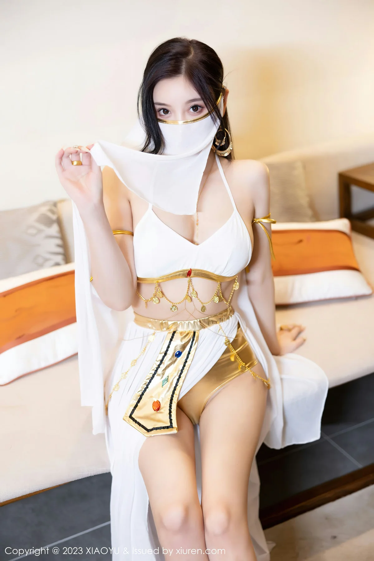 XIAOYU  语画界 Vol.973  杨晨晨Yome 温泉湿身纱裙性感写真1 - 3