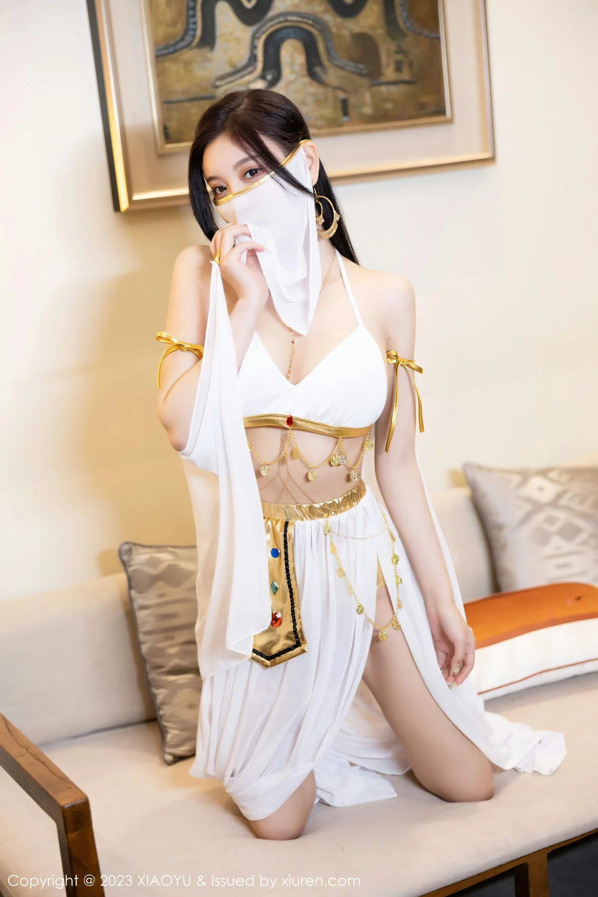 XIAOYU  语画界 Vol.973  杨晨晨Yome 温泉湿身纱裙性感写真1 - 5