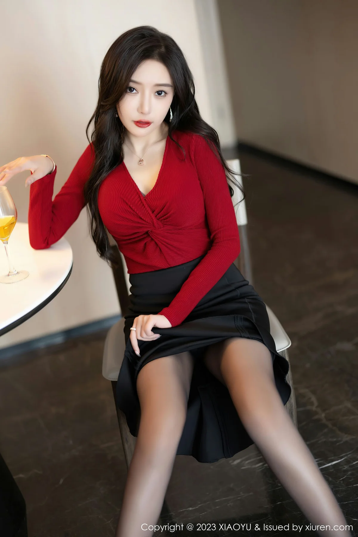 XIAOYU  语画界 Vol.987  王馨瑶yanni 浅灰色蕾丝内衣写真 - 7