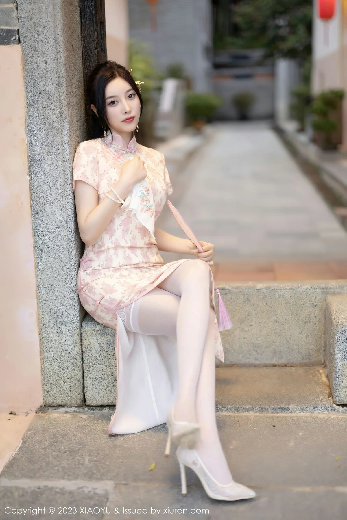 XIAOYU  语画界 Vol.993  杨晨晨Yome 浅色旗袍写真1 - 10