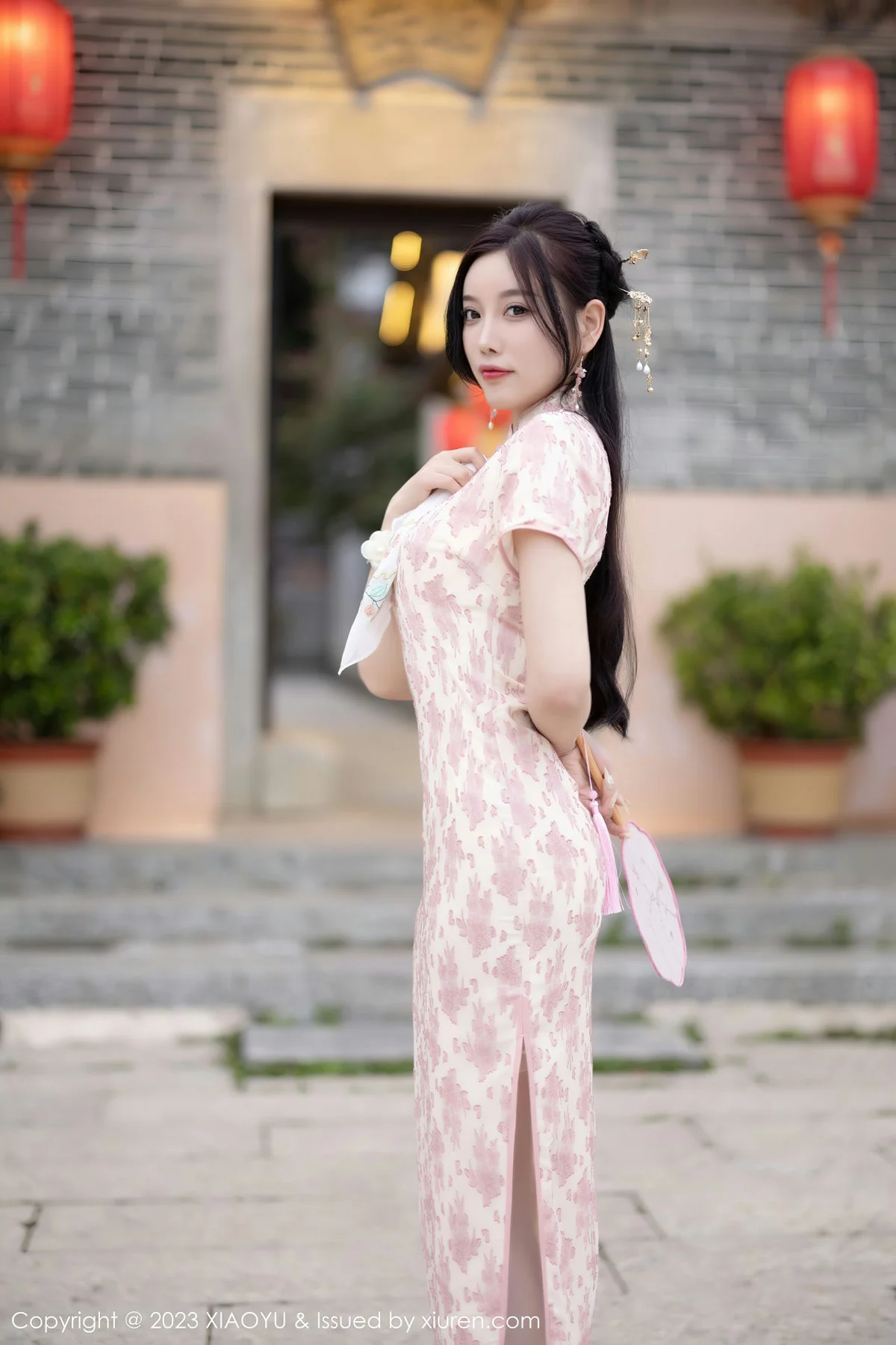 XIAOYU  语画界 Vol.993  杨晨晨Yome 浅色旗袍写真1 - 8