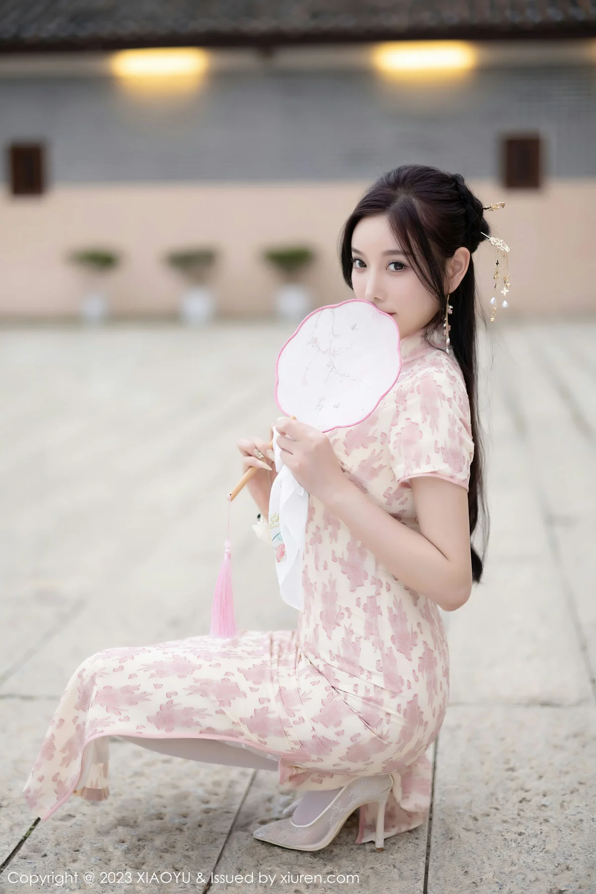 XIAOYU  语画界 Vol.993  杨晨晨Yome 浅色旗袍写真1 - 10