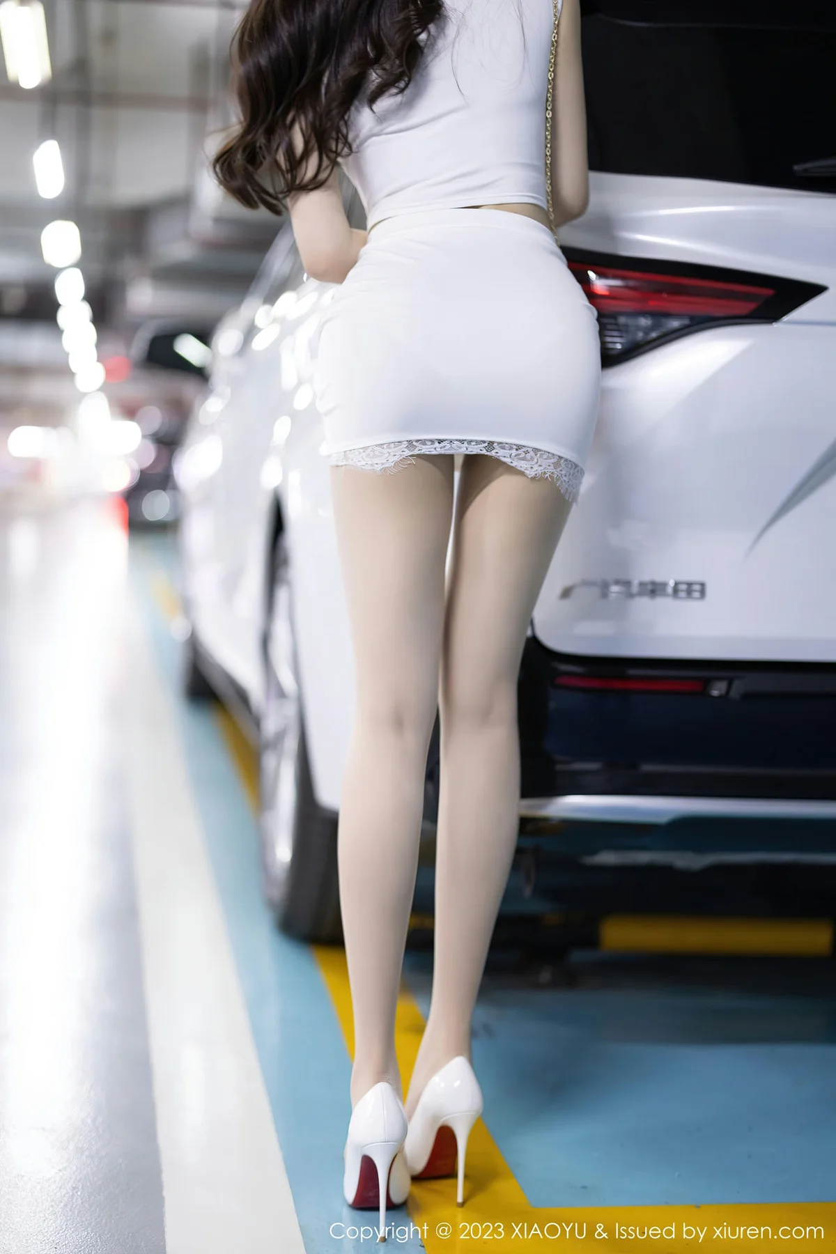 XIAOYU  语画界 Vol.998  徐莉芝Booty 白色蕾丝内衣性感写真11 - 1