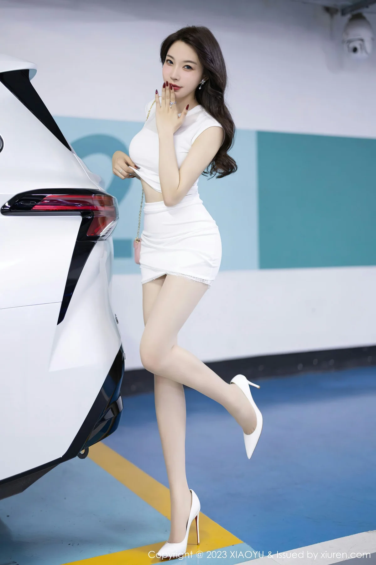 XIAOYU  语画界 Vol.998  徐莉芝Booty 白色蕾丝内衣性感写真11 - 2