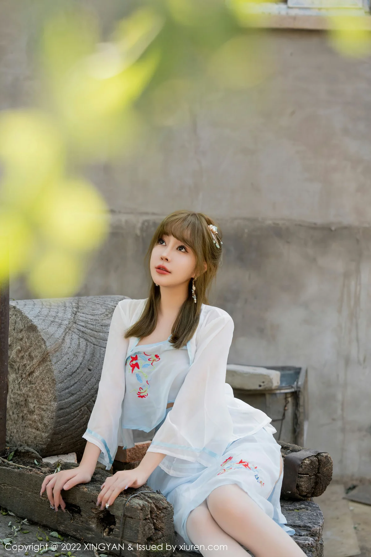 XINGYAN 星颜社 Vol.150 王雨纯 白色轻透古装服饰性感写真1 - 7