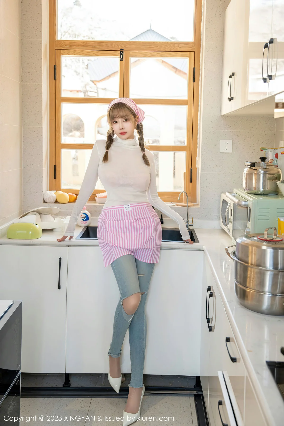 XINGYAN 星颜社 Vol.165 王雨纯 厨娘女仆写真 - 2