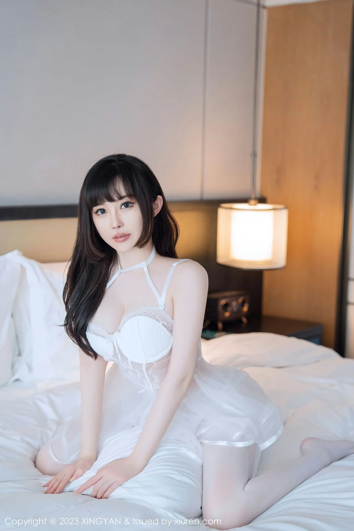 XINGYAN 星颜社 Vol.179 焦糖可可 白色网纱情趣写真3 - 3