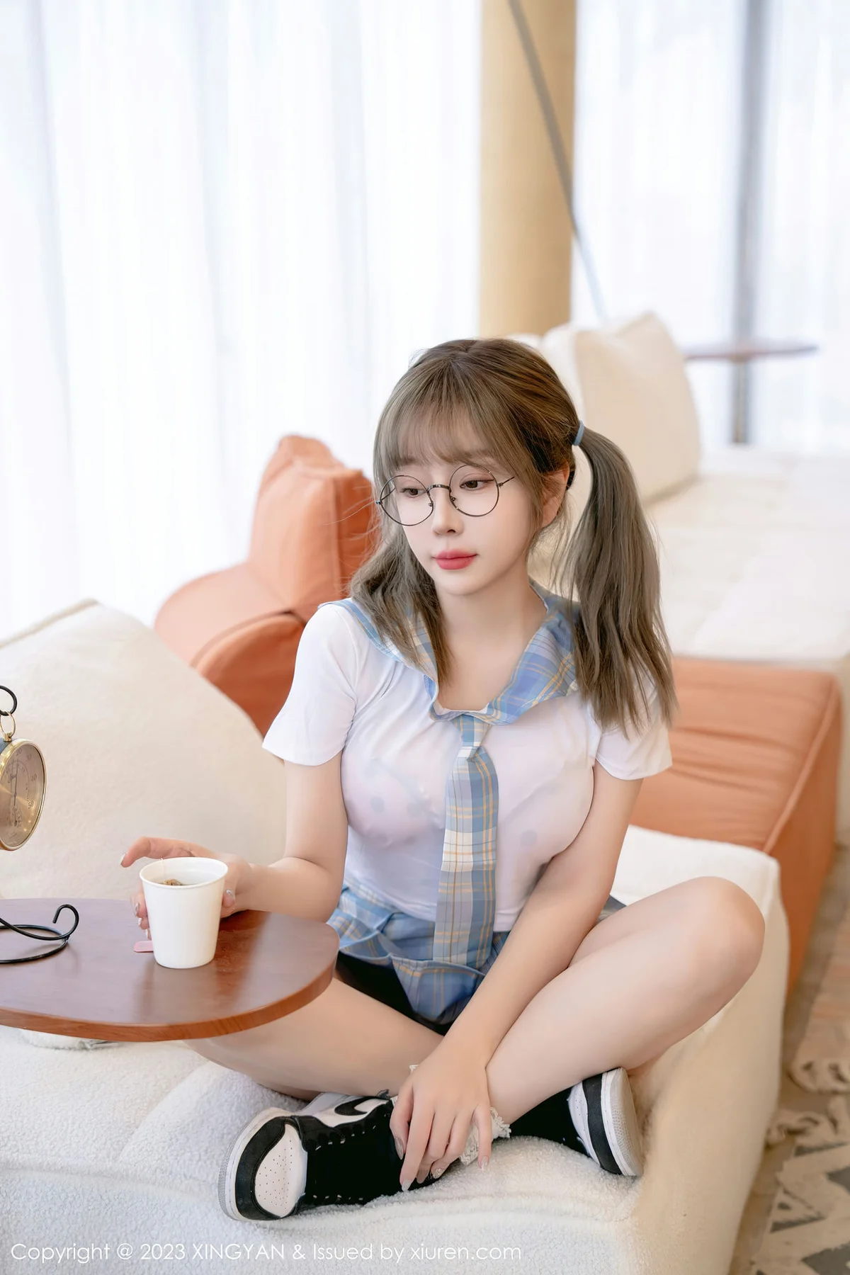 XINGYAN 星颜社 Vol.180 王雨纯 圆点内衣性感写真3 - 9