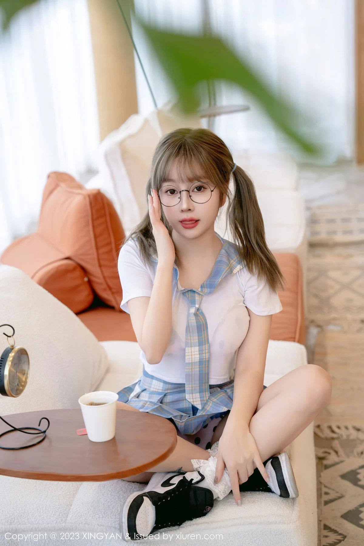 XINGYAN 星颜社 Vol.180 王雨纯 圆点内衣性感写真3 - 1