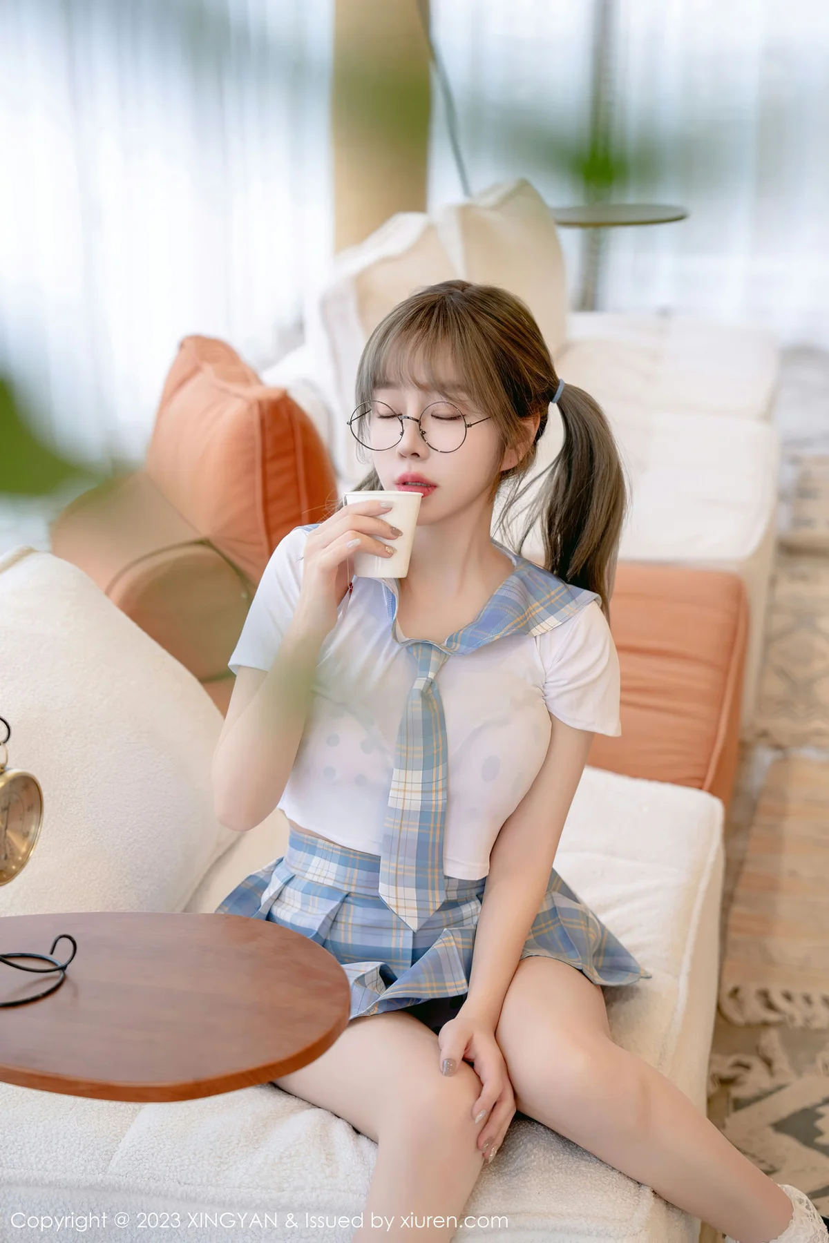 XINGYAN 星颜社 Vol.180 王雨纯 圆点内衣性感写真3 - 2