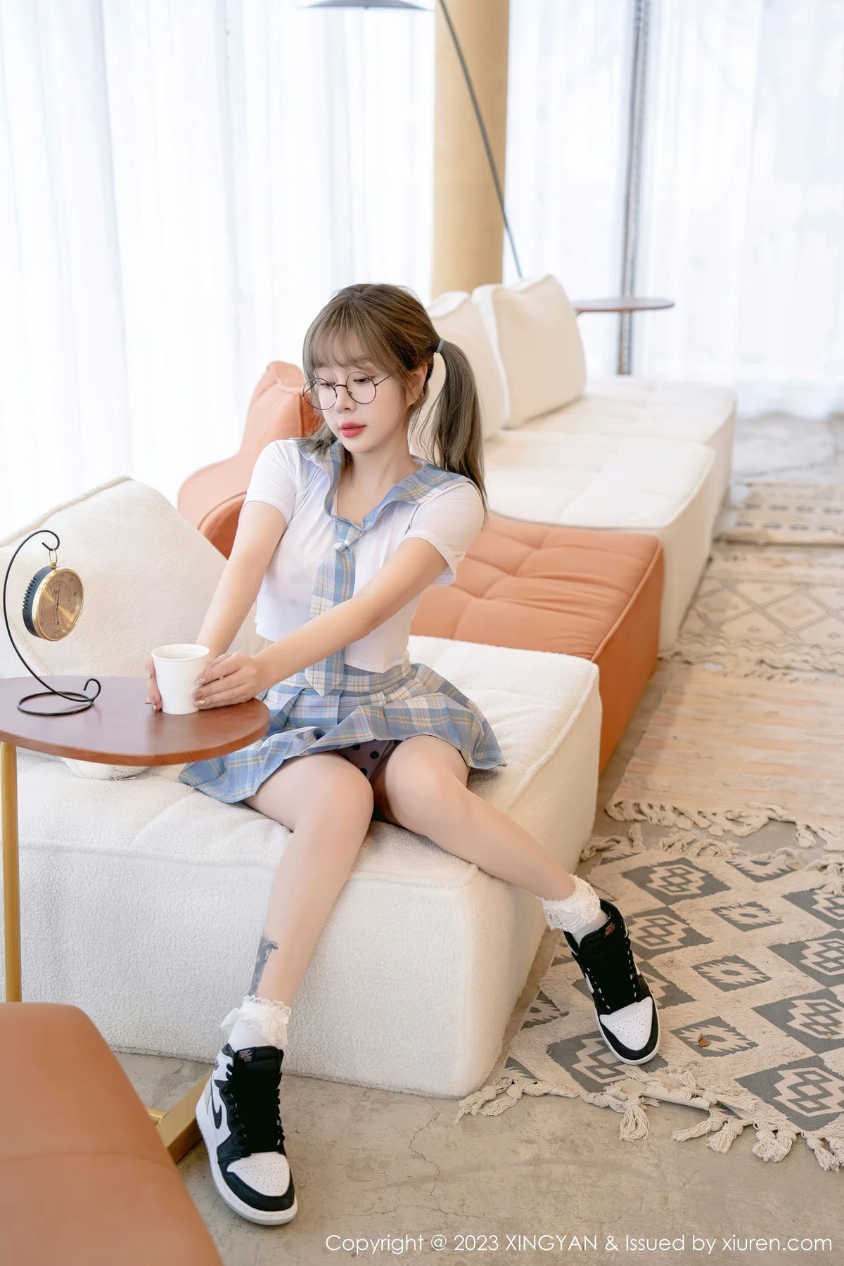 XINGYAN 星颜社 Vol.180 王雨纯 圆点内衣性感写真3 - 4