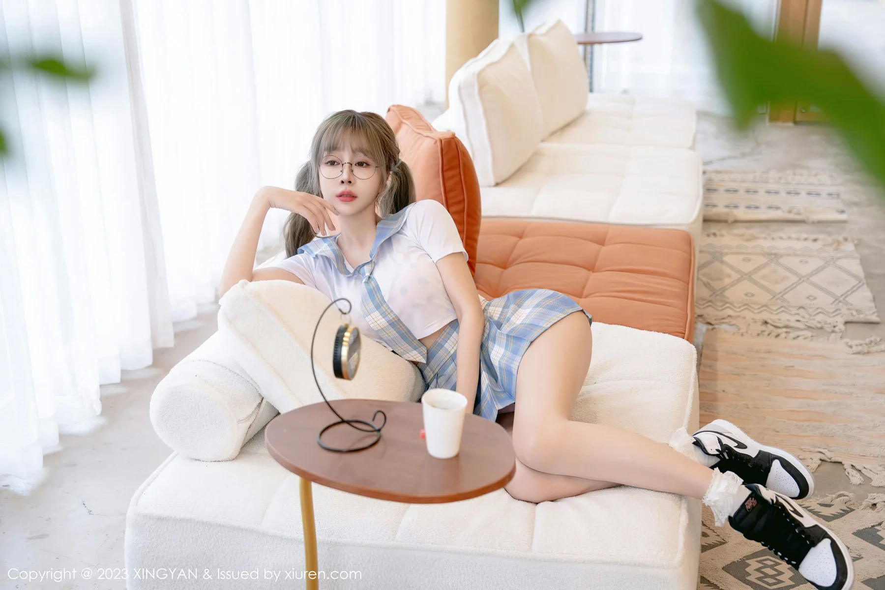 XINGYAN 星颜社 Vol.180 王雨纯 圆点内衣性感写真3 - 7