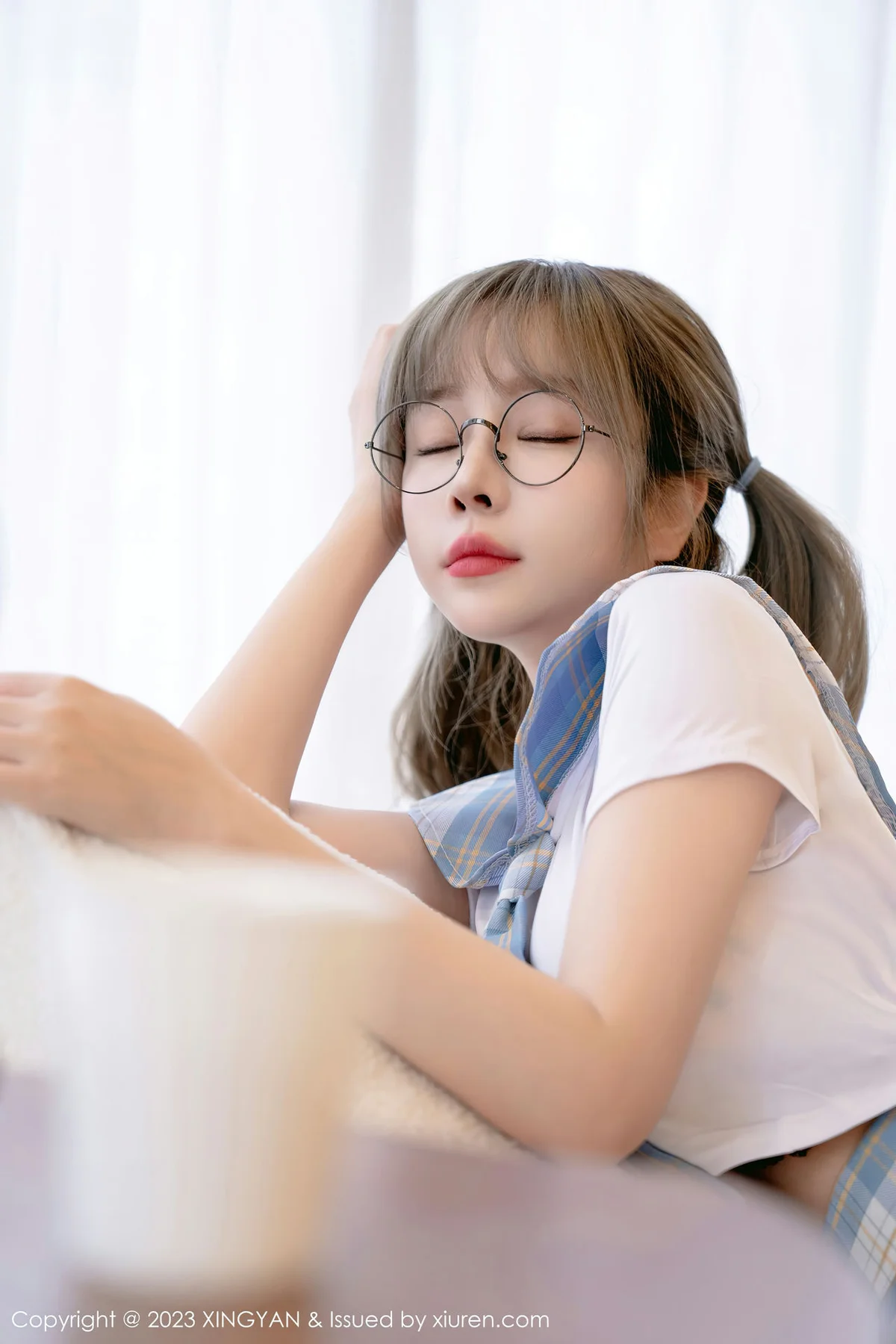 XINGYAN 星颜社 Vol.180 王雨纯 圆点内衣性感写真3 - 9