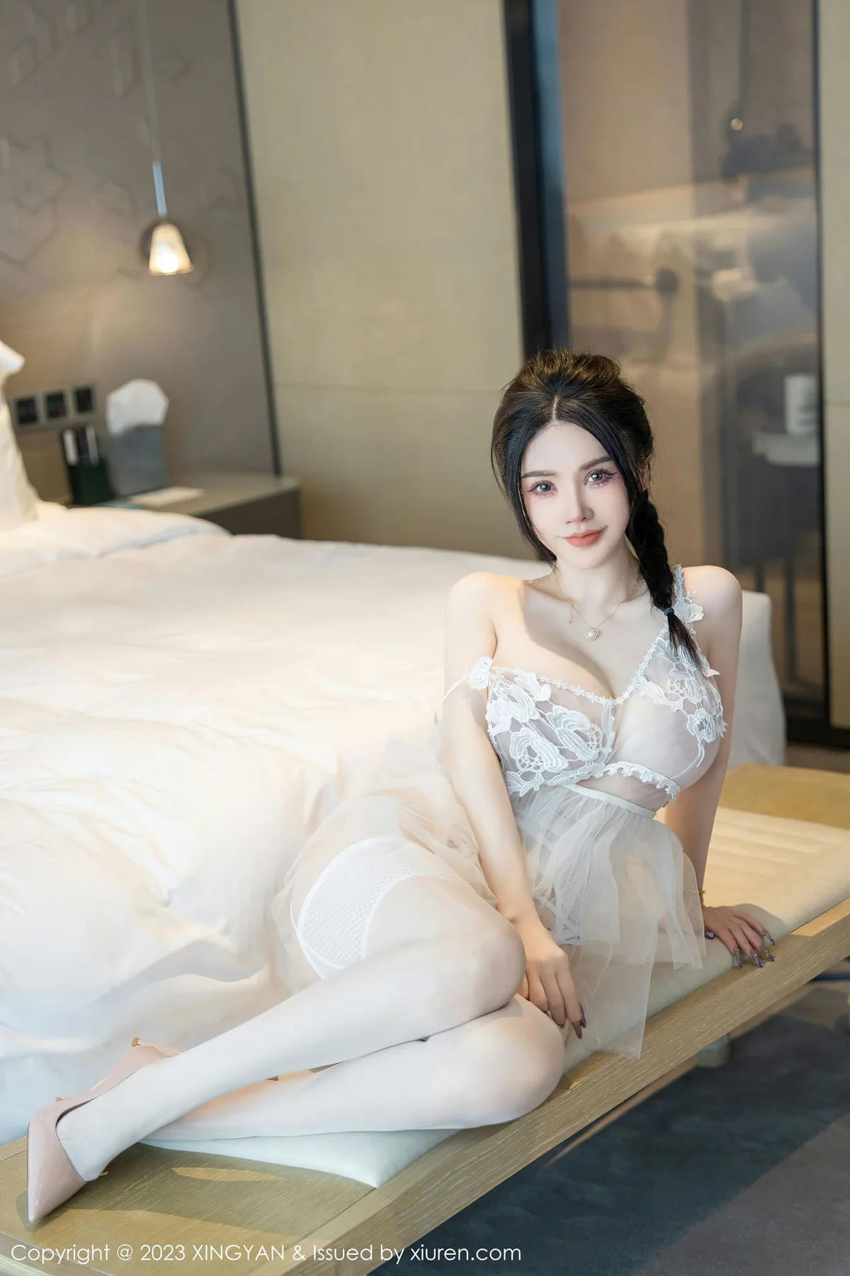 XINGYAN 星颜社 Vol.196 潘娇娇 蕾丝轻透情趣性感写真1 - 5