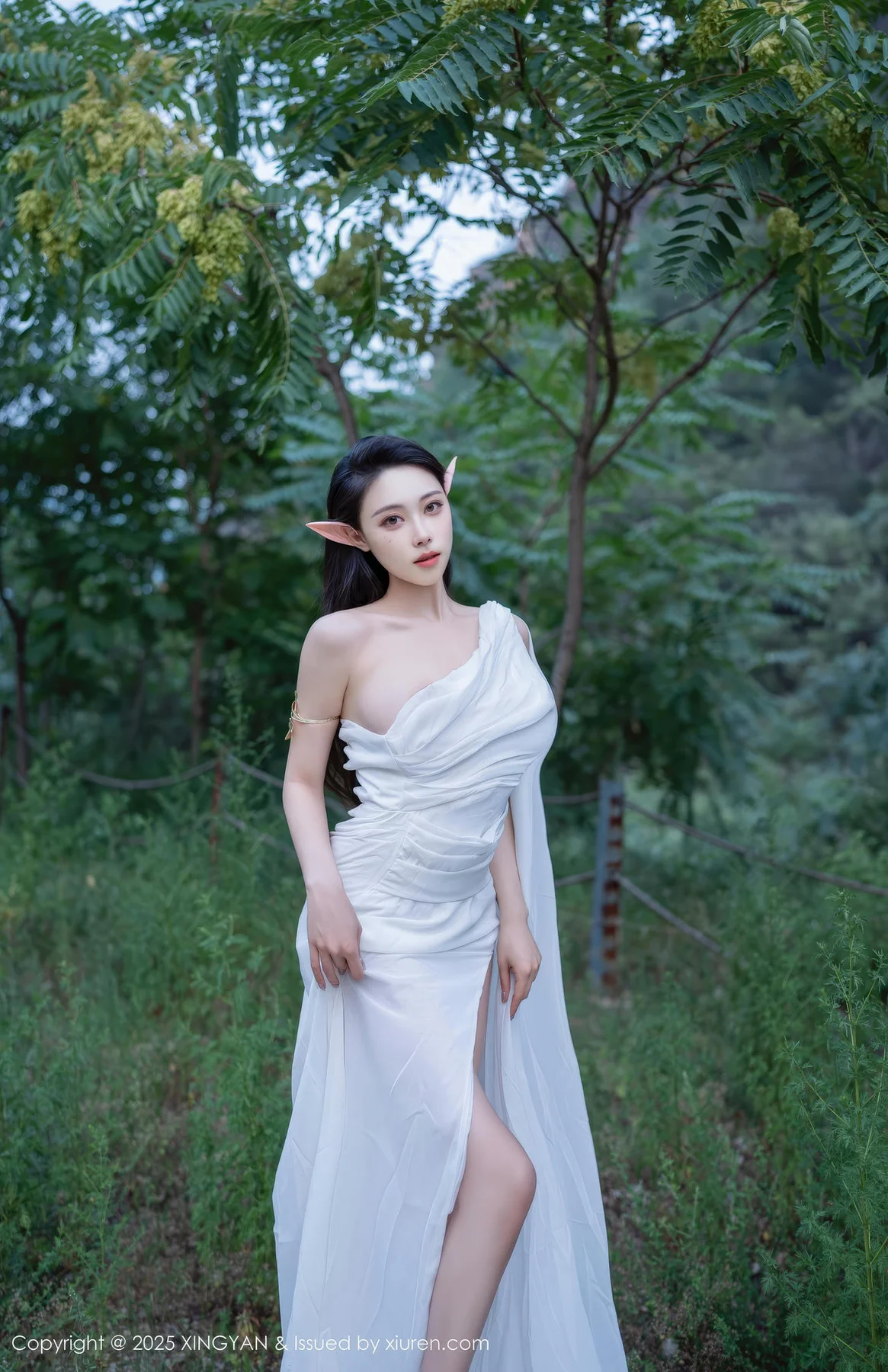 XINGYAN 星颜社 Vol.314 清妙 森林精灵玉体制服 - 1
