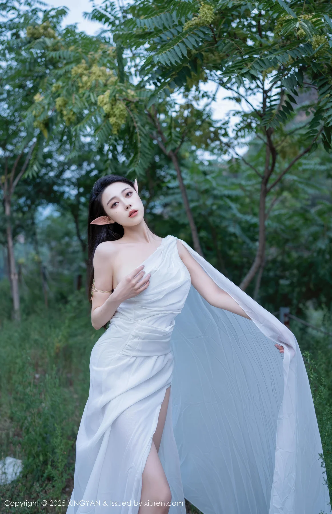 XINGYAN 星颜社 Vol.314 清妙 森林精灵玉体制服 - 2