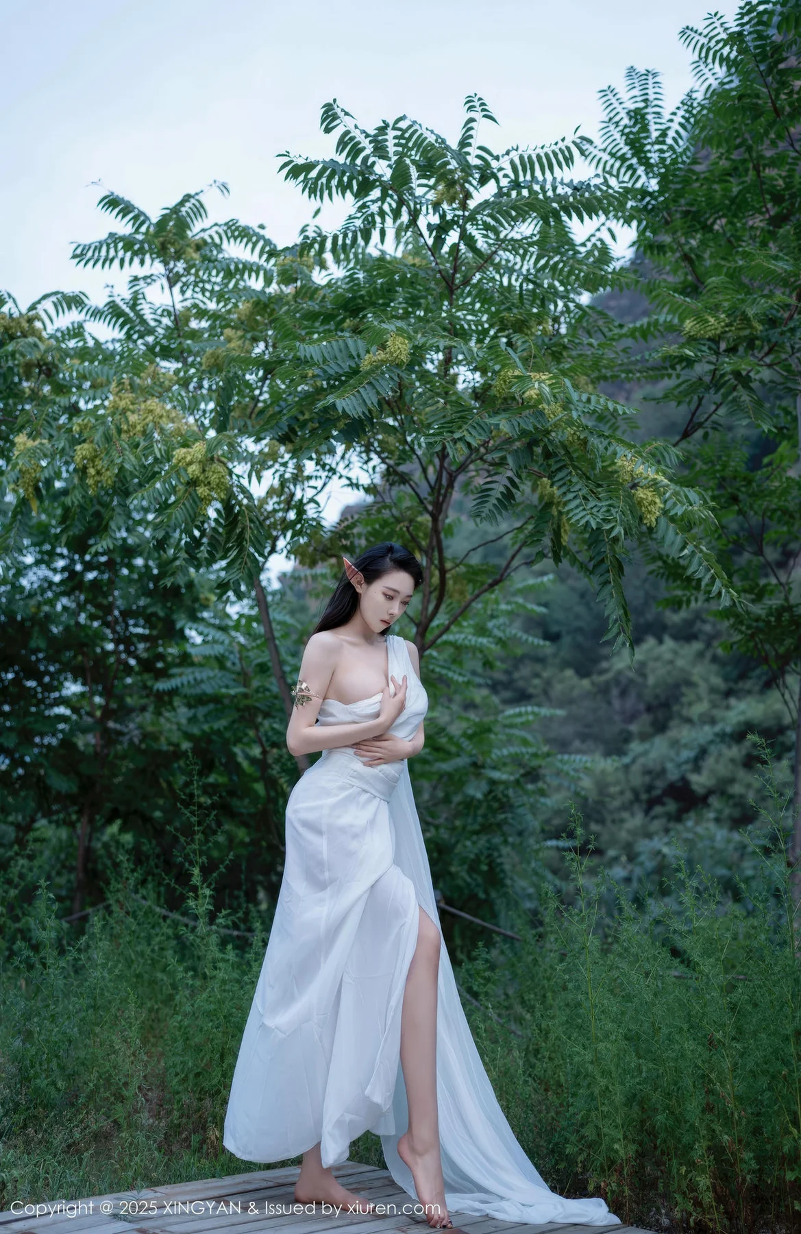 XINGYAN 星颜社 Vol.314 清妙 森林精灵玉体制服 - 3