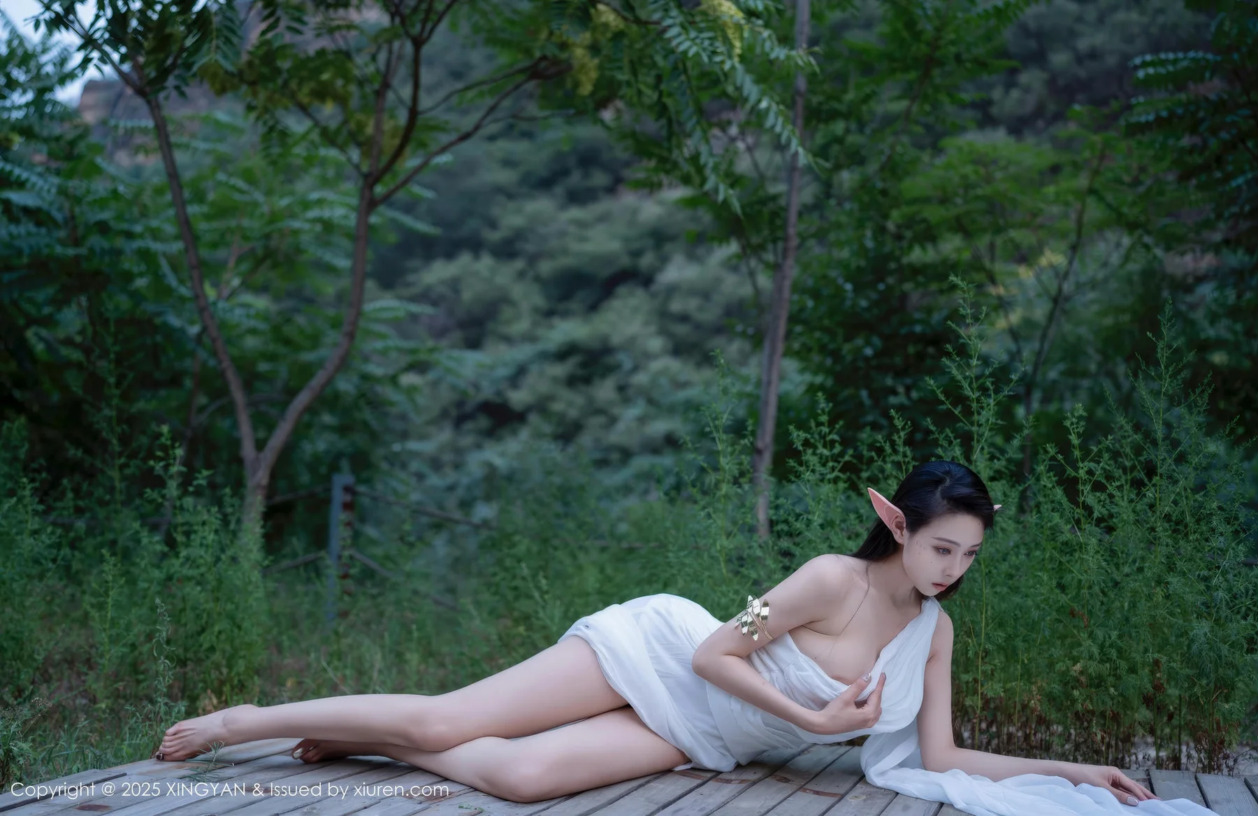 XINGYAN 星颜社 Vol.314 清妙 森林精灵玉体制服 - 5