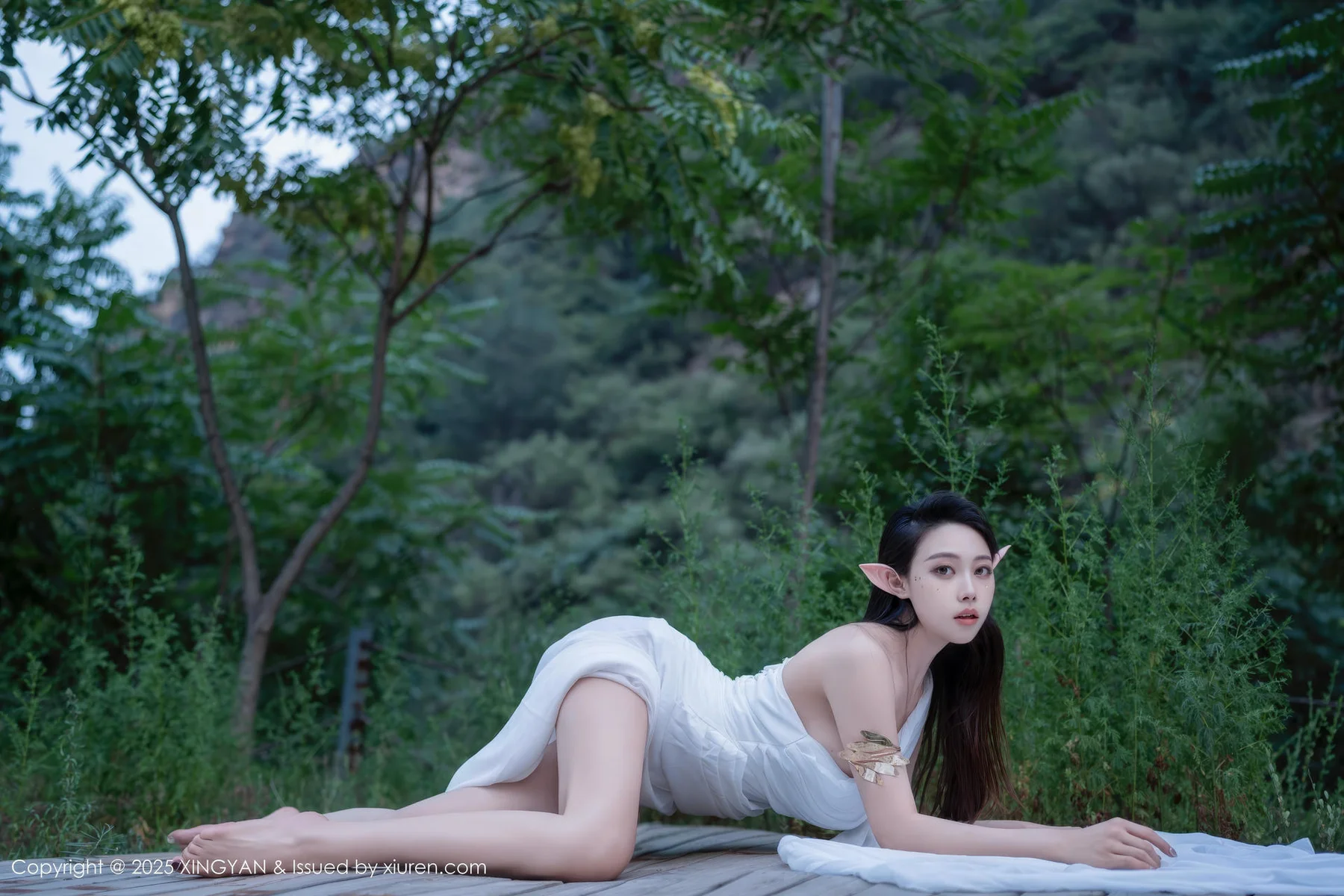 XINGYAN 星颜社 Vol.314 清妙 森林精灵玉体制服 - 7