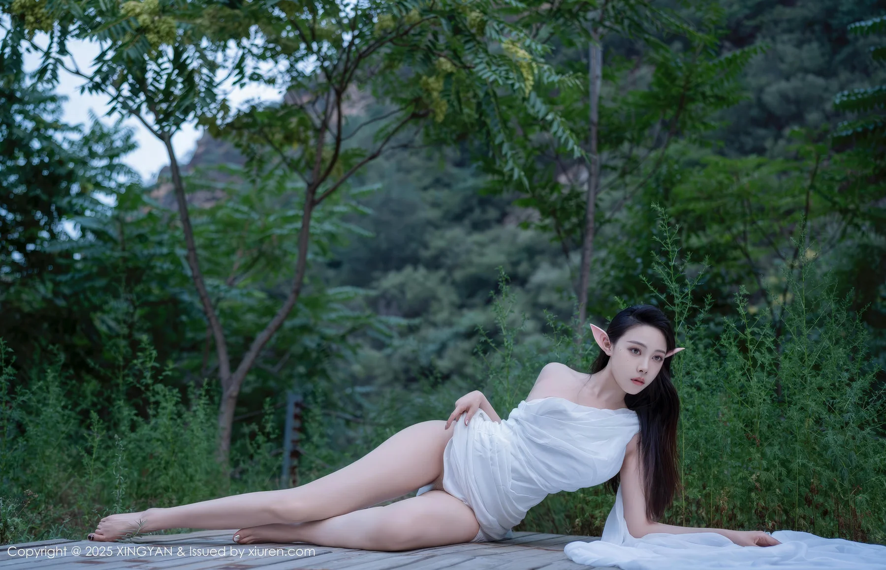 XINGYAN 星颜社 Vol.314 清妙 森林精灵玉体制服 - 8