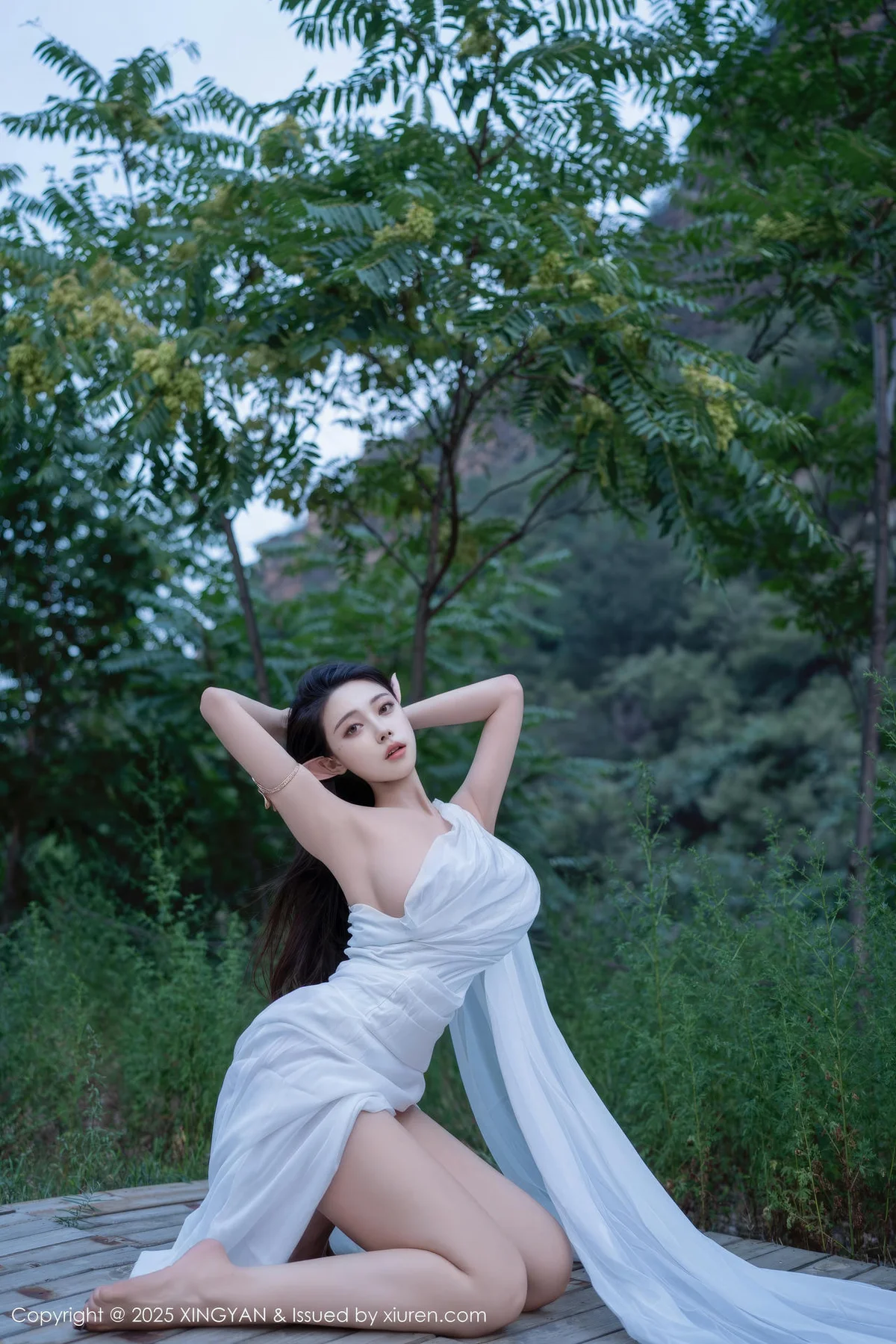 XINGYAN 星颜社 Vol.314 清妙 森林精灵玉体制服 - 1