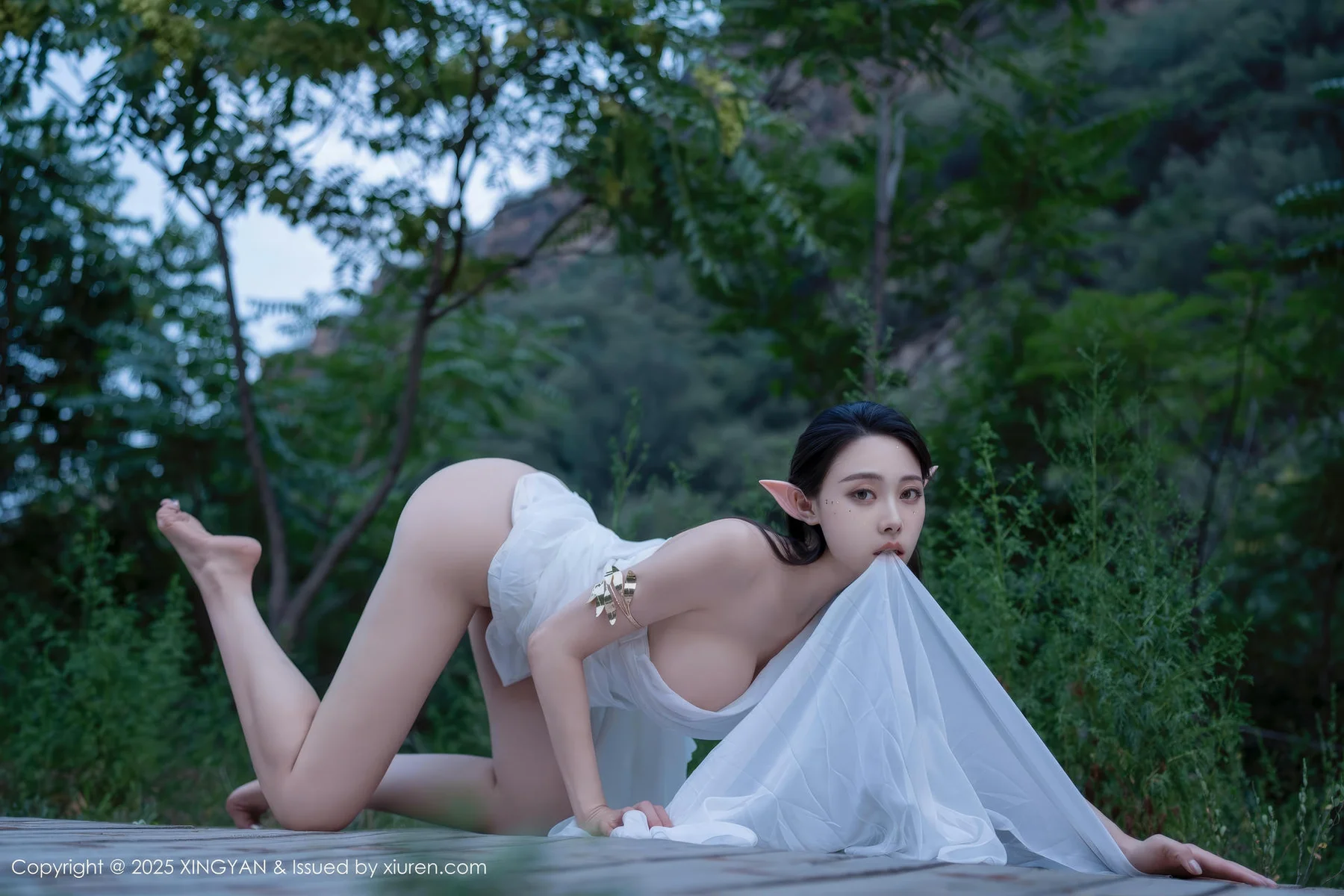 XINGYAN 星颜社 Vol.314 清妙 森林精灵玉体制服 - 4