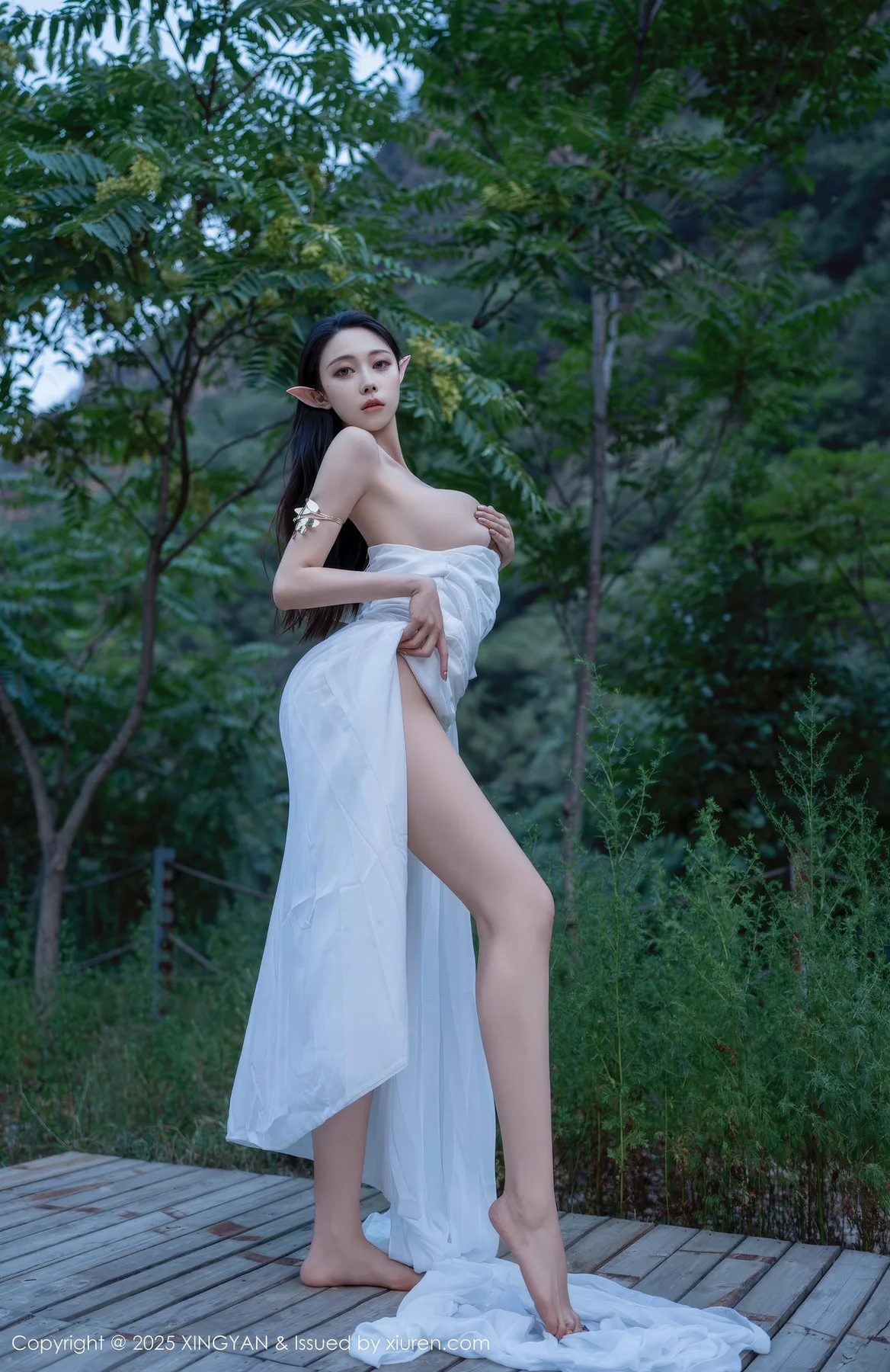 XINGYAN 星颜社 Vol.314 清妙 森林精灵玉体制服 - 5