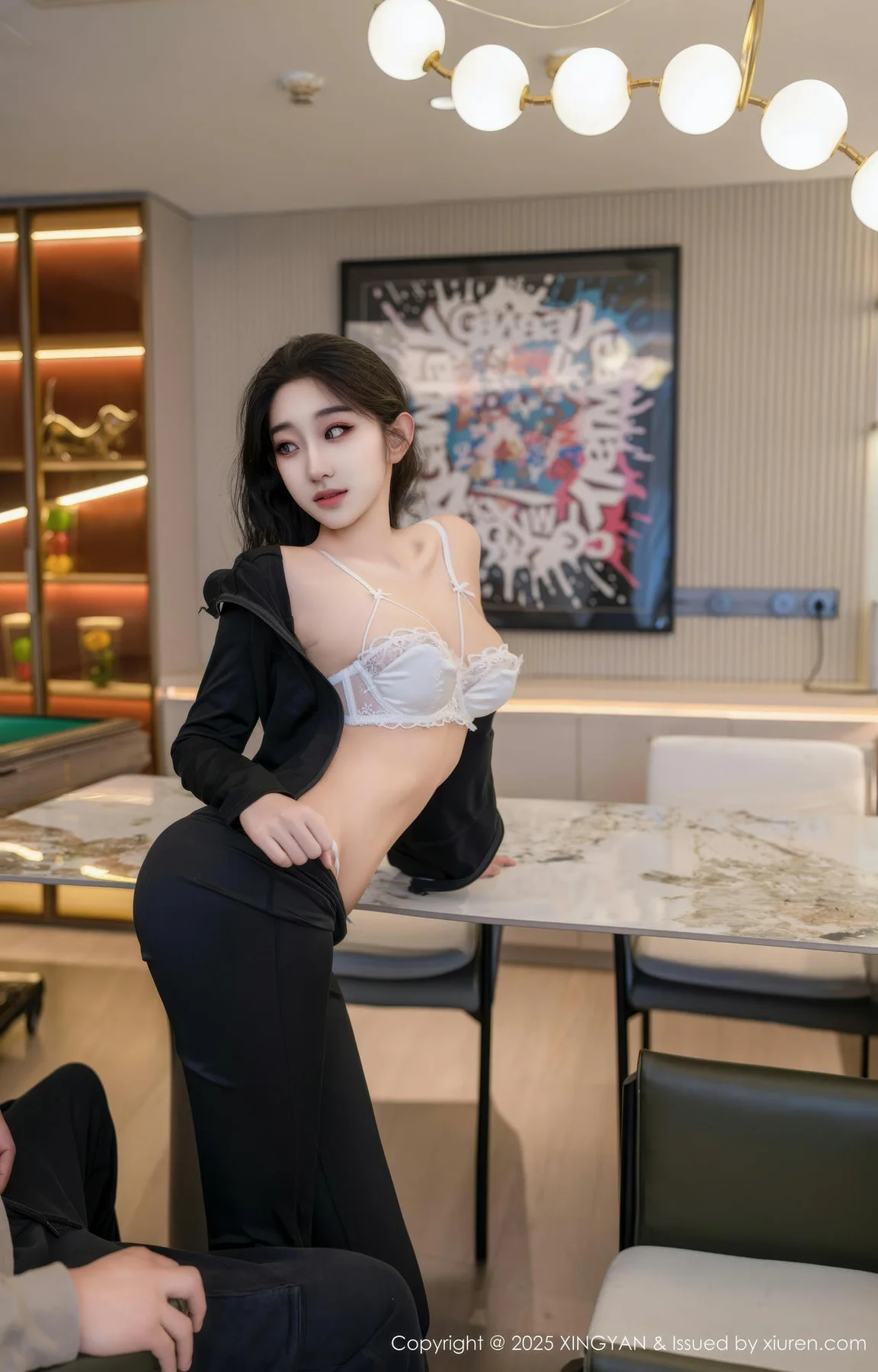 XINGYAN 星颜社 Vol.321 星冉 白色内衣美腿高跟 - 10