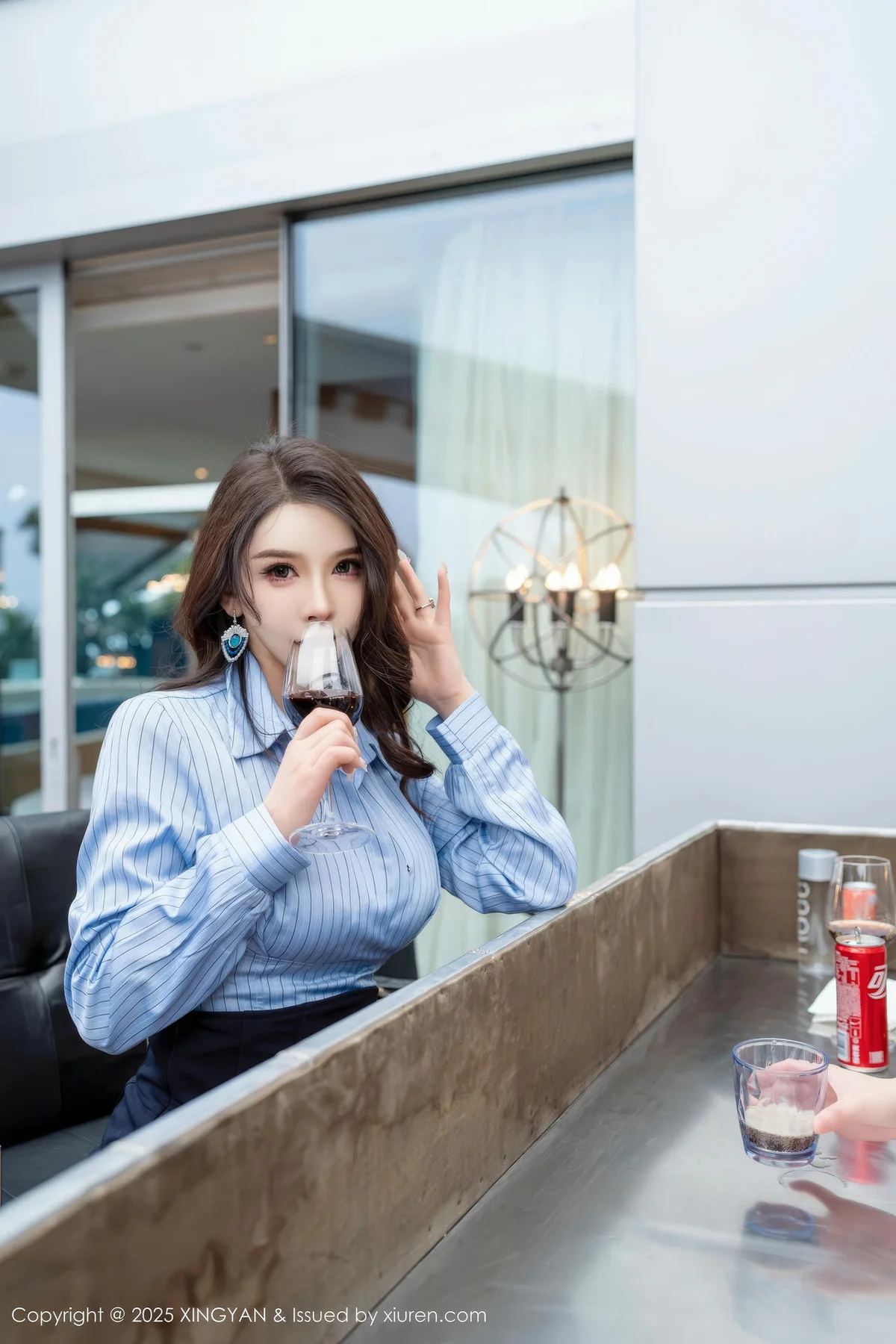 XINGYAN 星颜社 Vol.323 袁圆 黑色情趣内衣黑丝 - 5