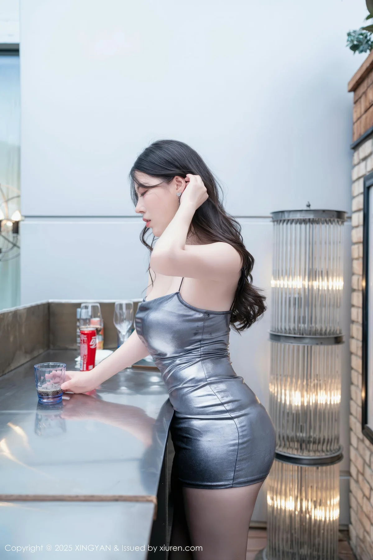 XINGYAN 星颜社 Vol.323 袁圆 黑色情趣内衣黑丝 - 6