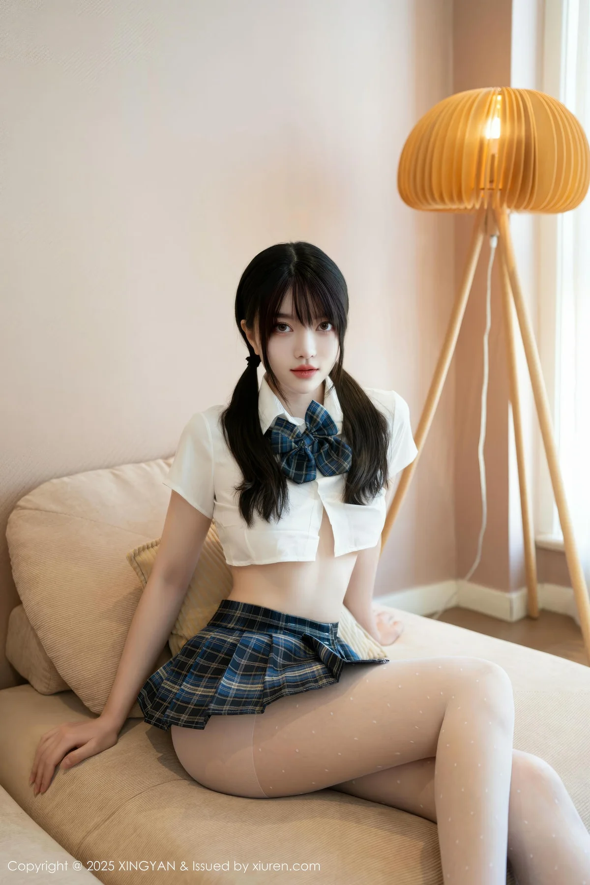 XINGYAN 星颜社 Vol.332 白露lulu 首套性感JK制服 - 1