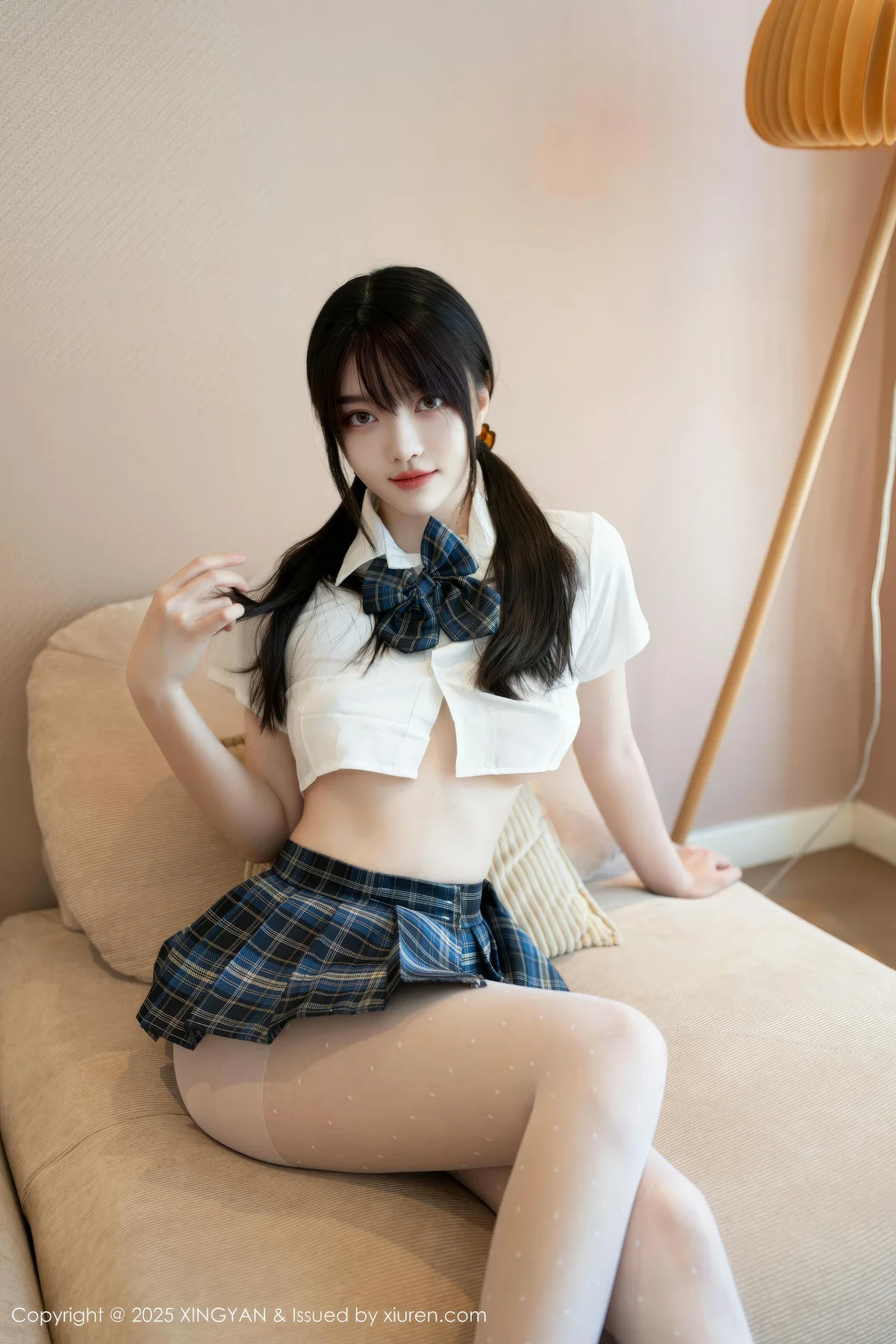 XINGYAN 星颜社 Vol.332 白露lulu 首套性感JK制服 - 3