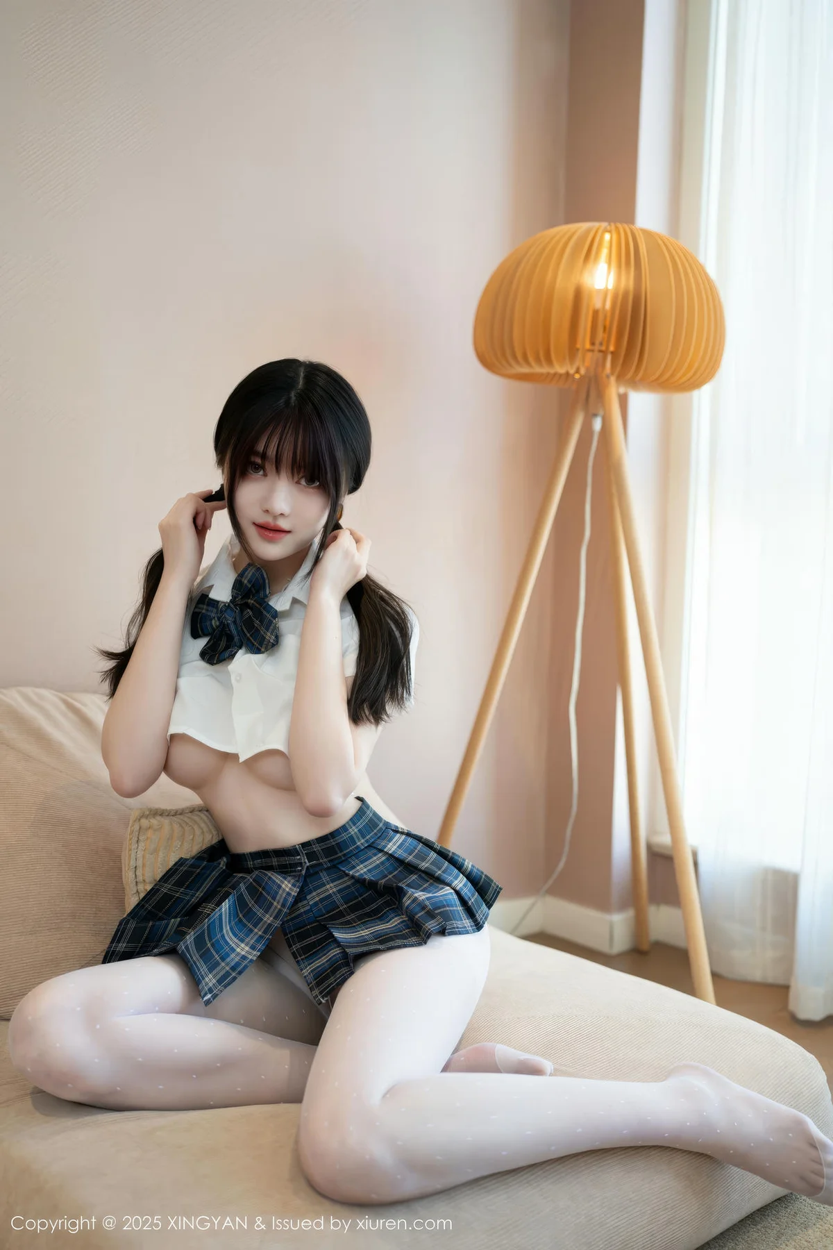 XINGYAN 星颜社 Vol.332 白露lulu 首套性感JK制服 - 7