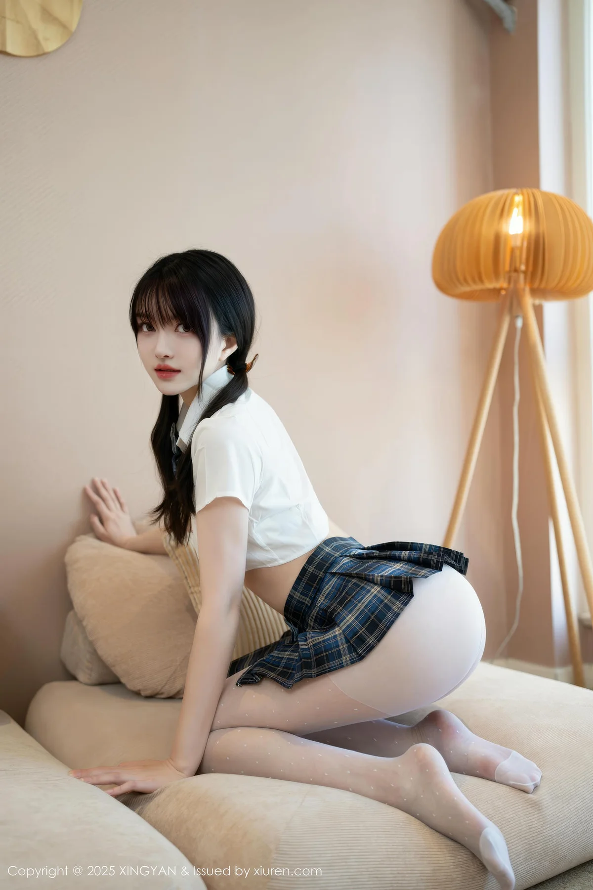 XINGYAN 星颜社 Vol.332 白露lulu 首套性感JK制服 - 8