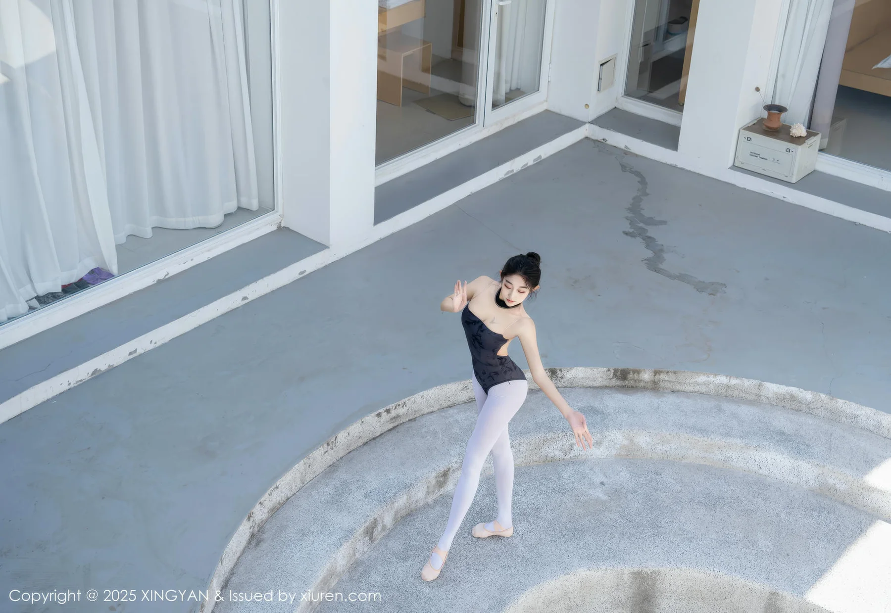 XINGYAN 星颜社 Vol.345 星冉 深色芭蕾舞服 - 1