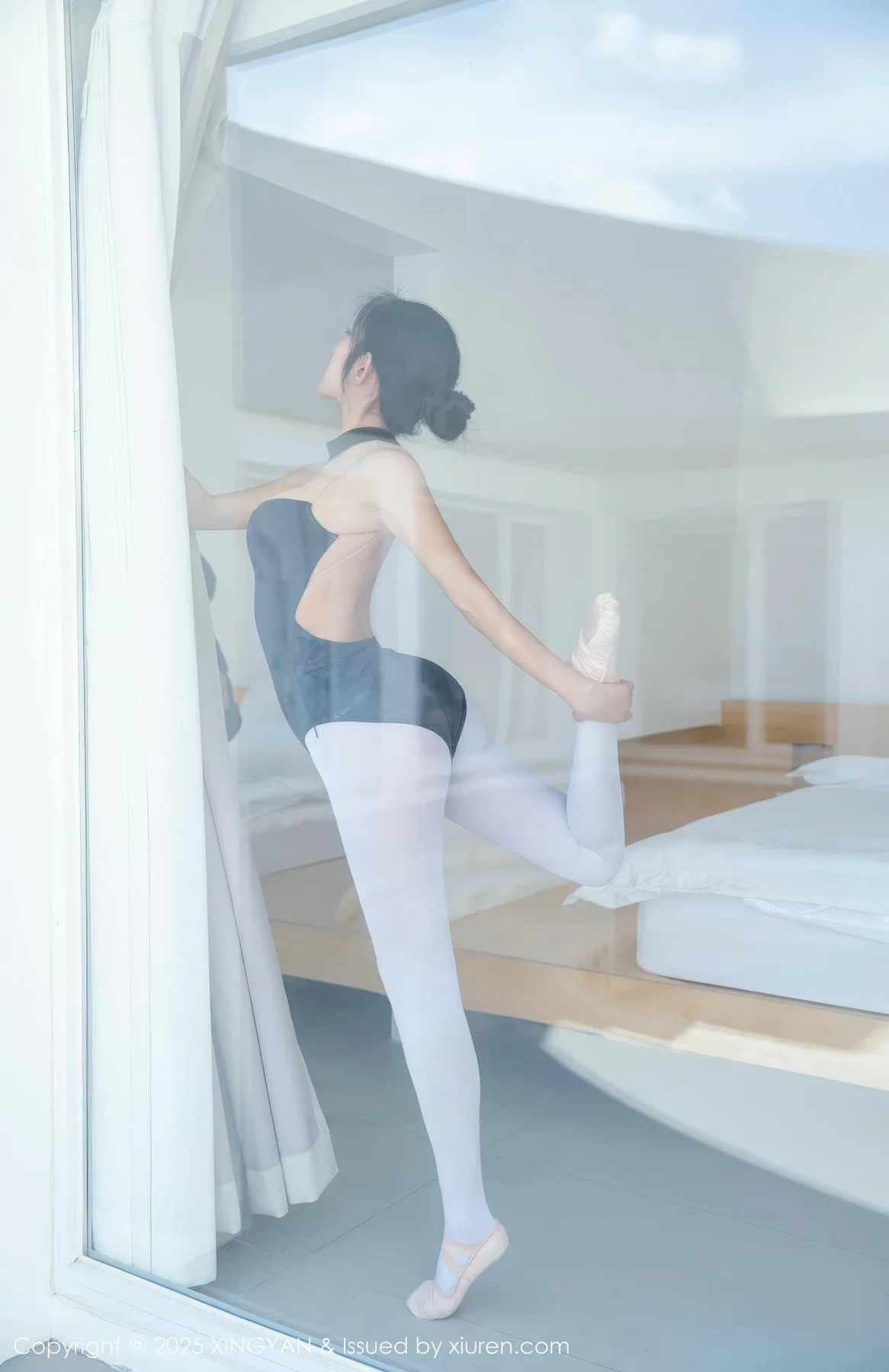 XINGYAN 星颜社 Vol.345 星冉 深色芭蕾舞服 - 6