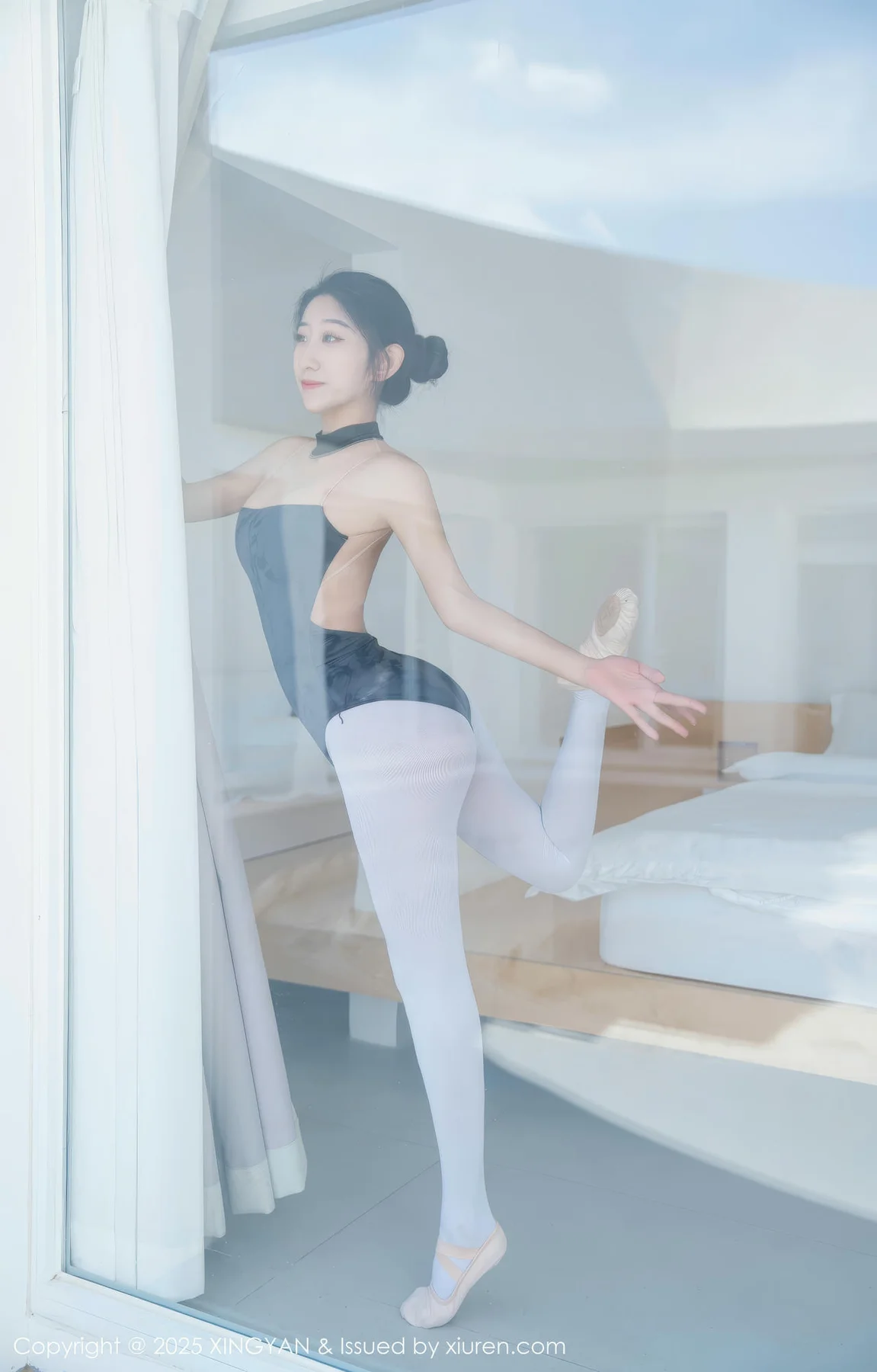 XINGYAN 星颜社 Vol.345 星冉 深色芭蕾舞服 - 7