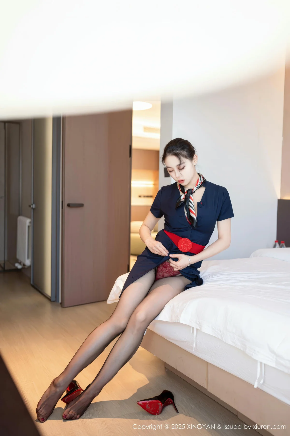 XINGYAN 星颜社 Vol.354 清妙 空姐制服诱惑 - 10