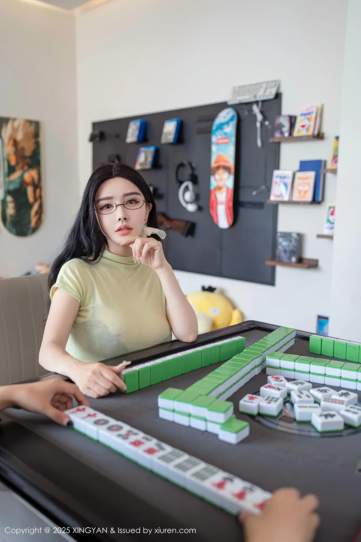 XINGYAN 星颜社 Vol.357 潘思沁 麻将主题熟女诱惑 - 3