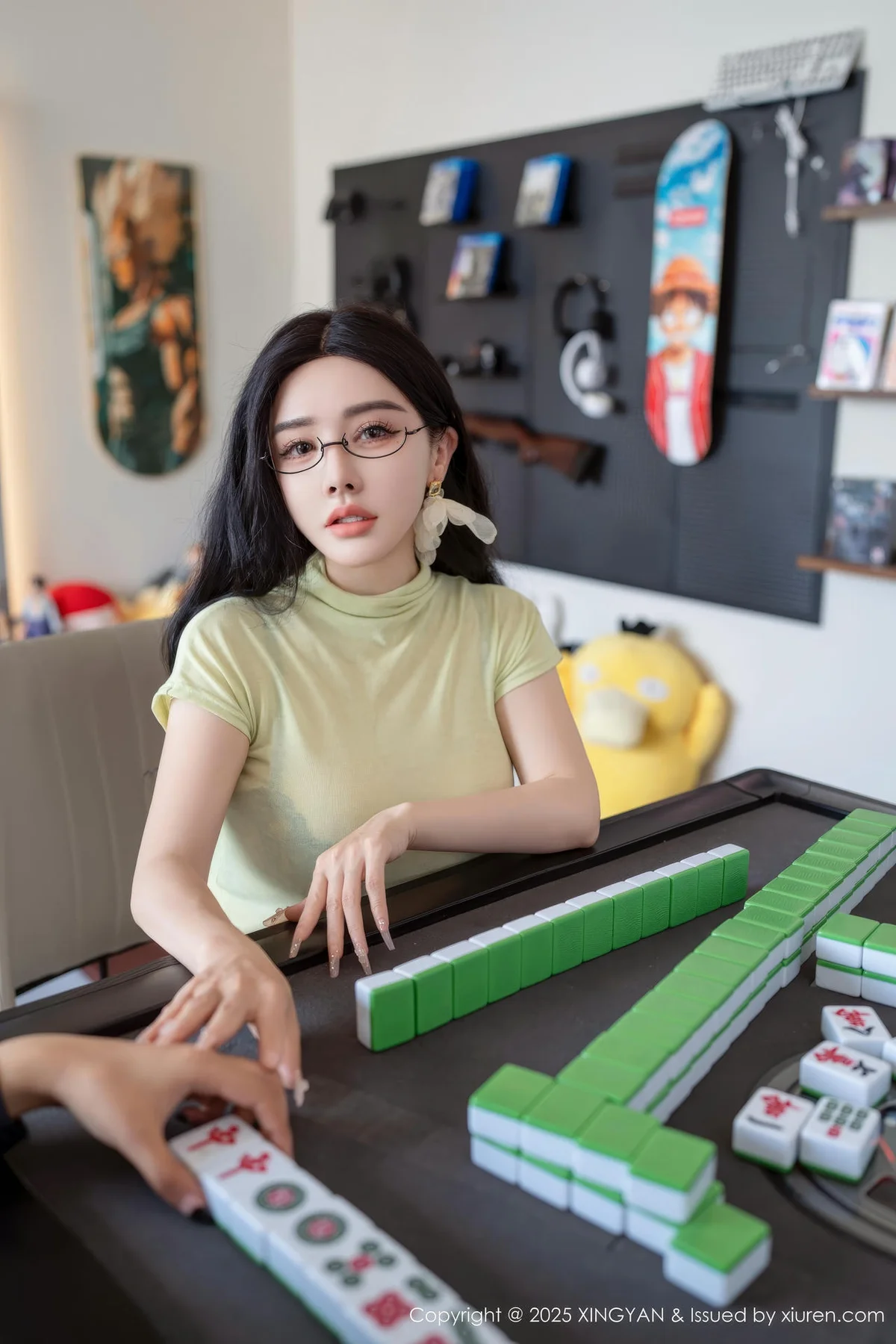 XINGYAN 星颜社 Vol.357 潘思沁 麻将主题熟女诱惑 - 4