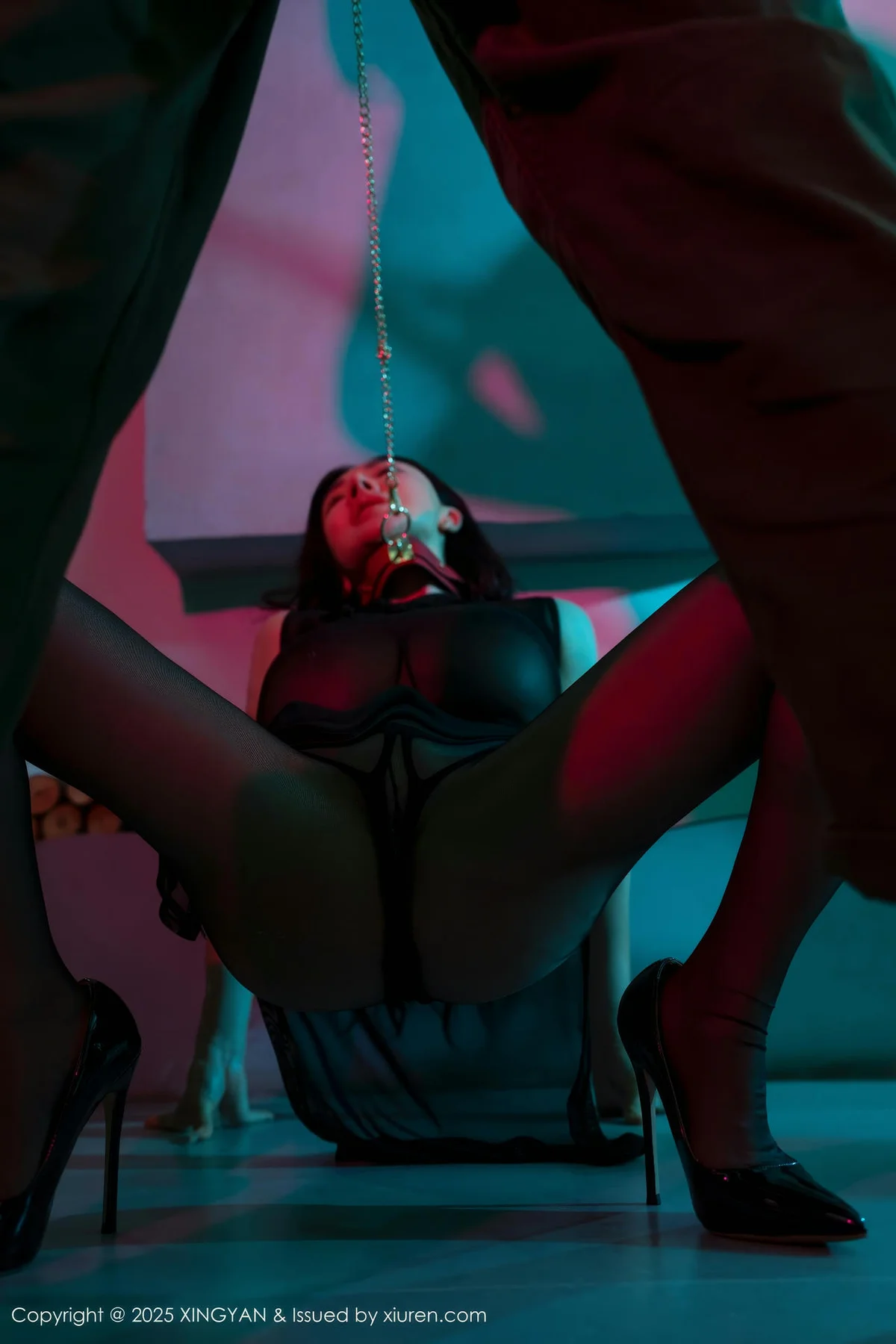 XINGYAN 星颜社 Vol.359 潘思沁 黑色情趣内衣 - 10