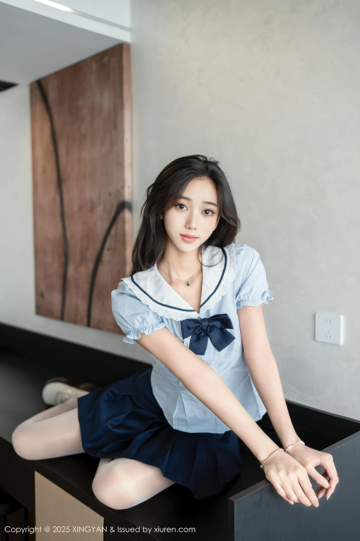 XINGYAN 星颜社 Vol.360 时安安 白色丝袜清纯jk - 2