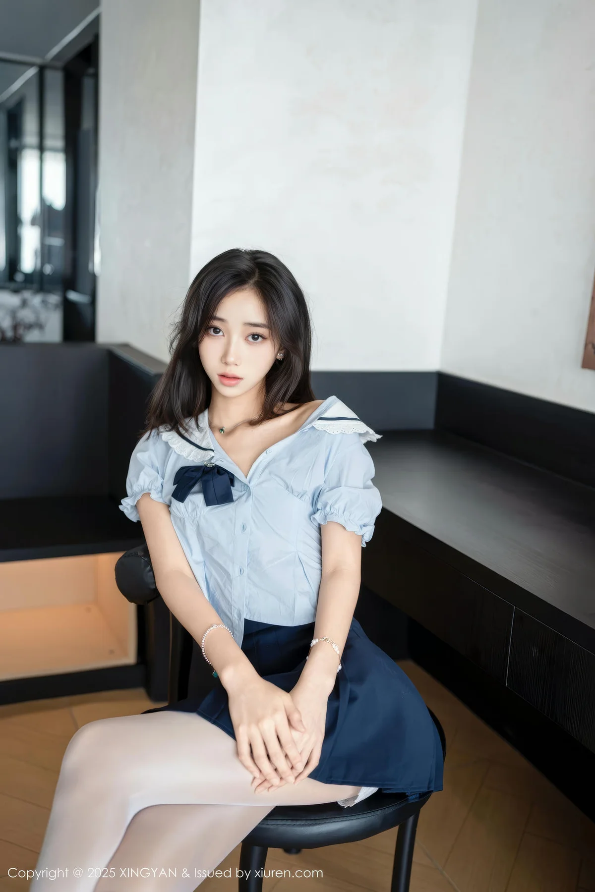 XINGYAN 星颜社 Vol.360 时安安 白色丝袜清纯jk - 6