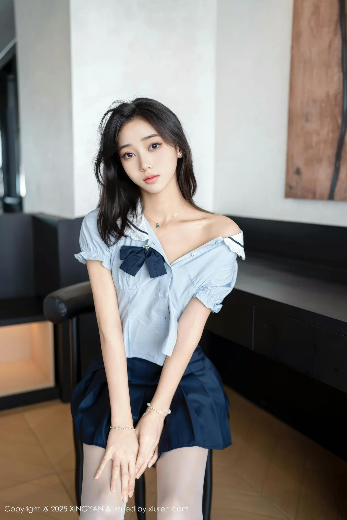 XINGYAN 星颜社 Vol.360 时安安 白色丝袜清纯jk - 7